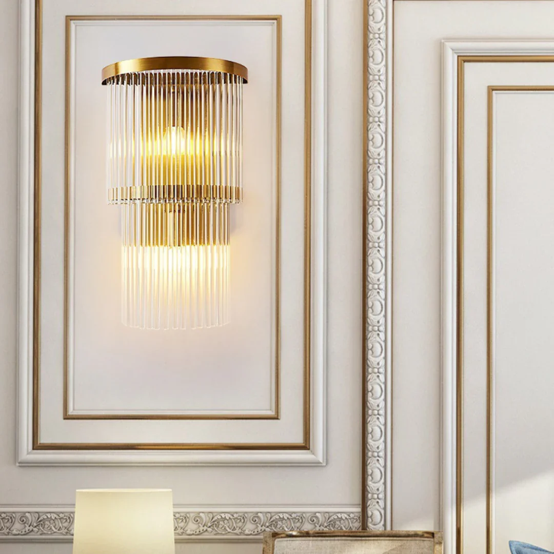 East Antique Brass Finish Wall Lamp - Image 16