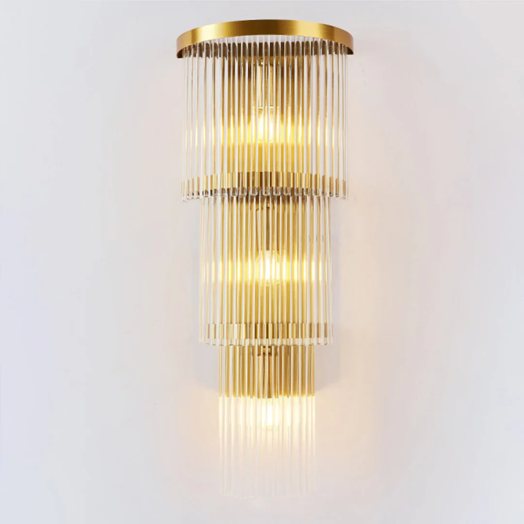 East Antique Brass Finish Wall Lamp - Image 17