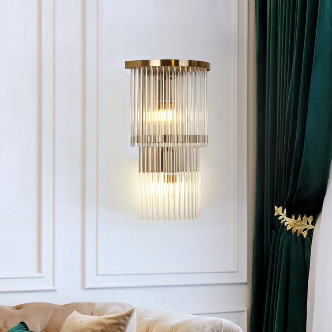 East Antique Brass Finish Wall Lamp - Image 18