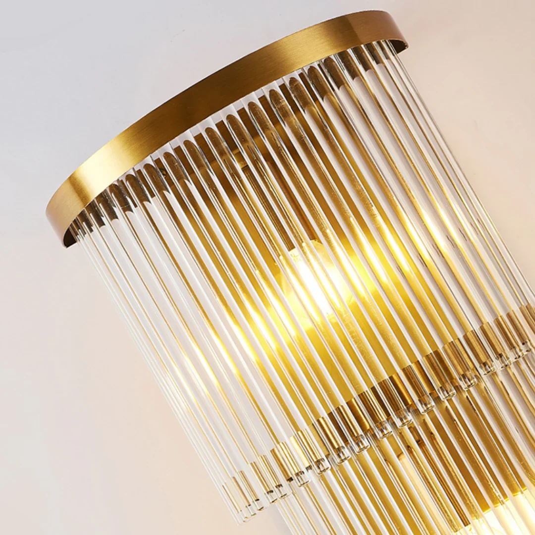 East Antique Brass Finish Wall Lamp - Image 19