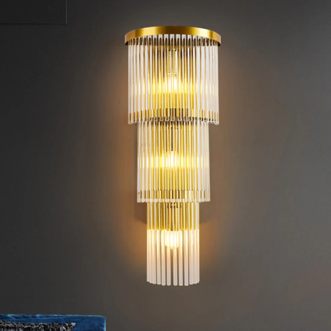East Antique Brass Finish Wall Lamp - Image 21