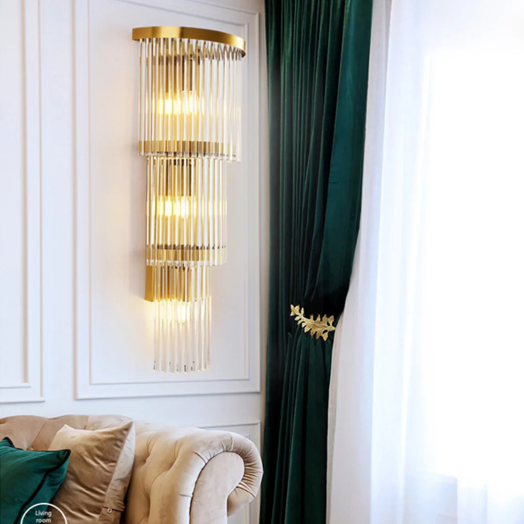 East Antique Brass Finish Wall Lamp - Image 7