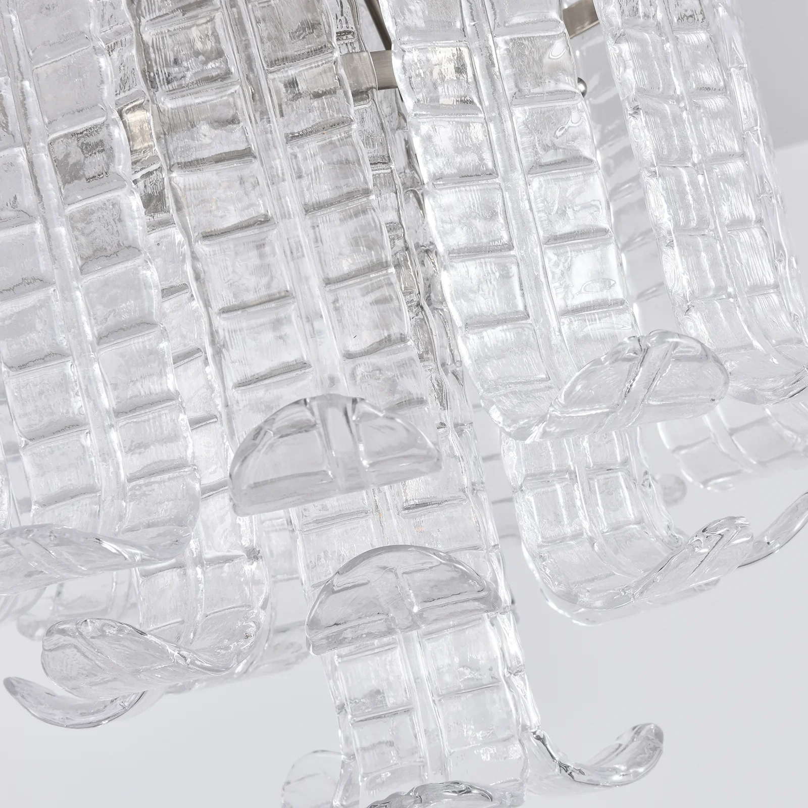 Elegant Murano Leaf Shaped Ceiling Lamp - Image 21