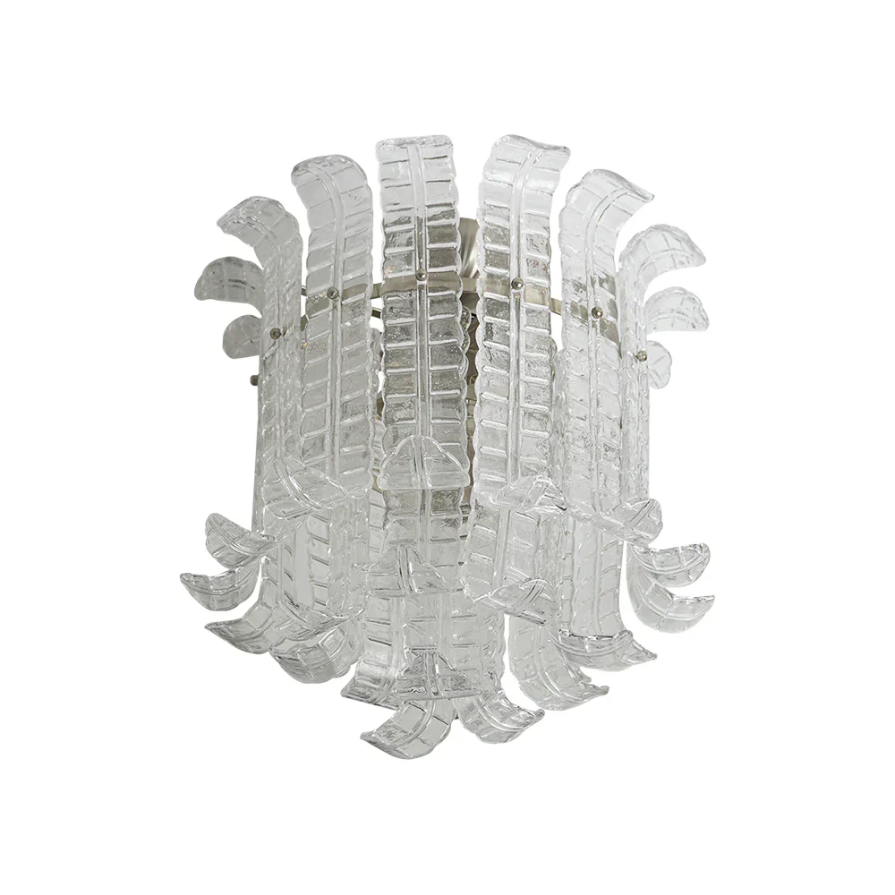 Elegant Murano Leaf Shaped Ceiling Lamp - Image 22