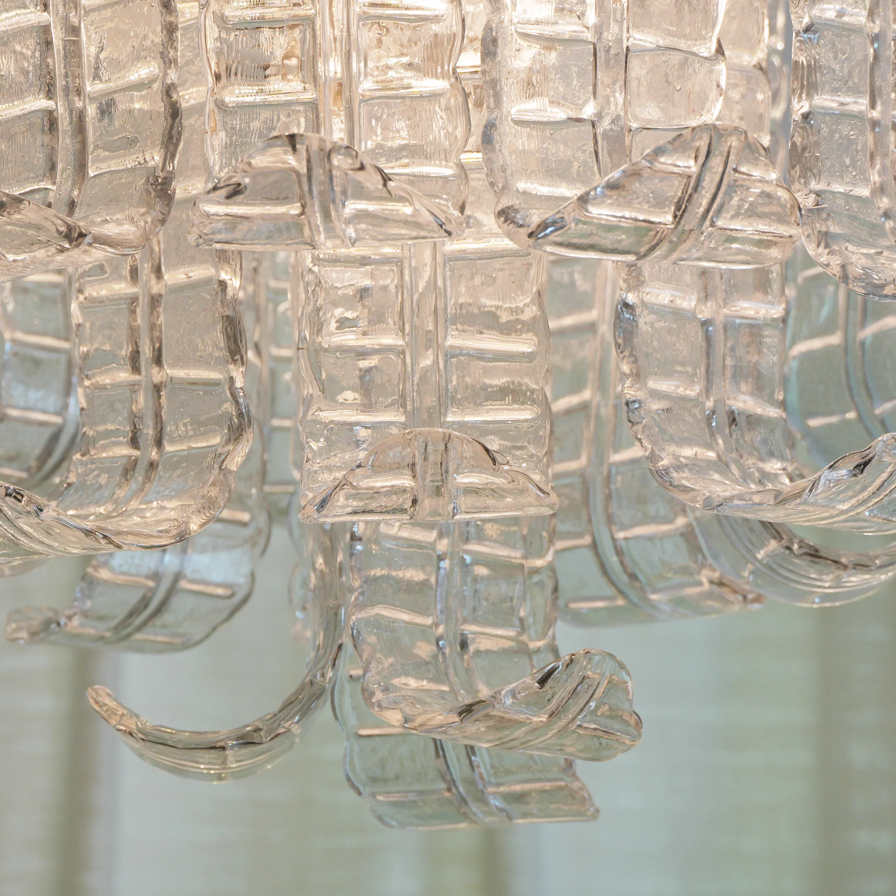 Elegant Murano Leaf Shaped Ceiling Lamp - Image 25