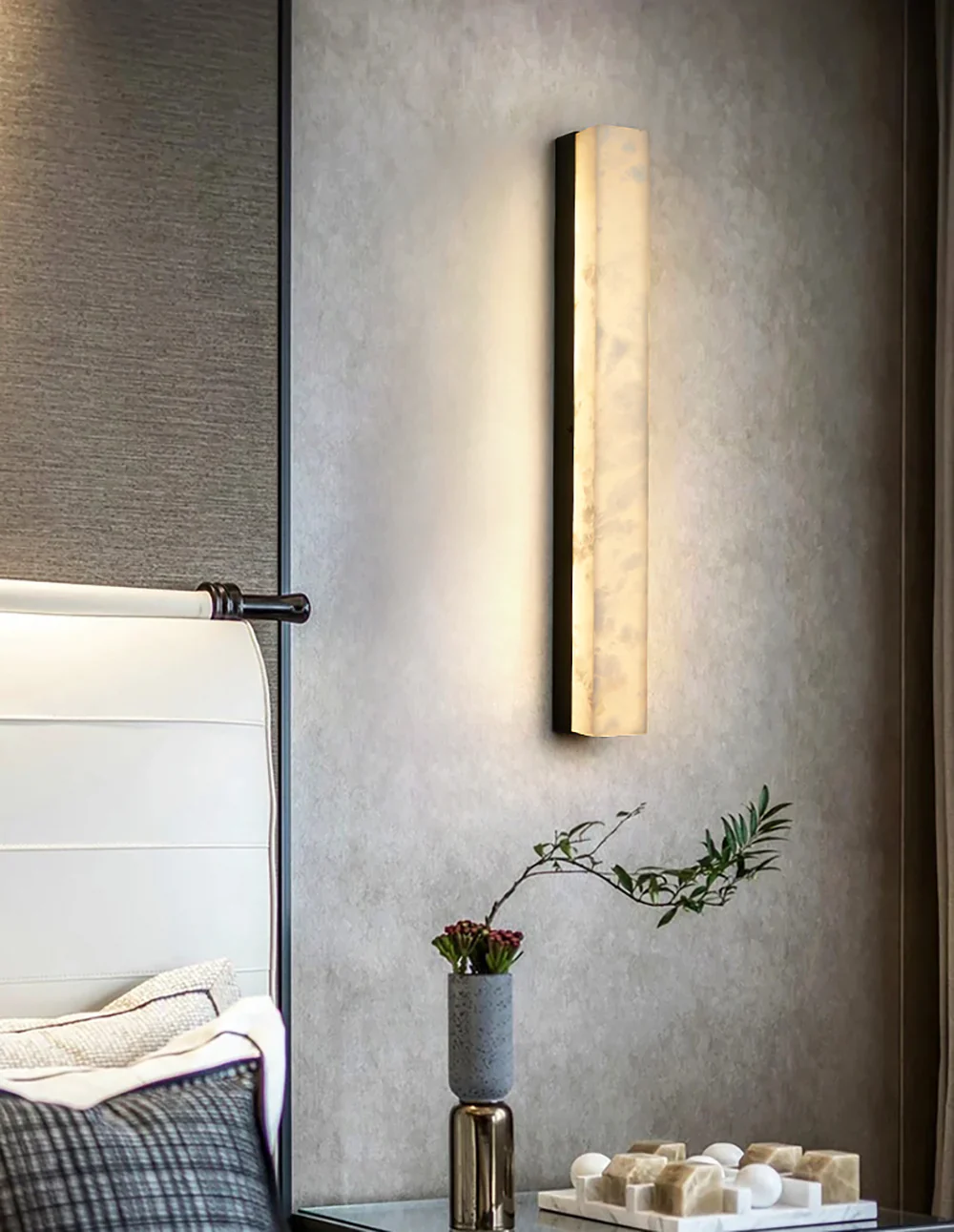 Emerson Alabaster Indoor Wall Lamp - Image 9