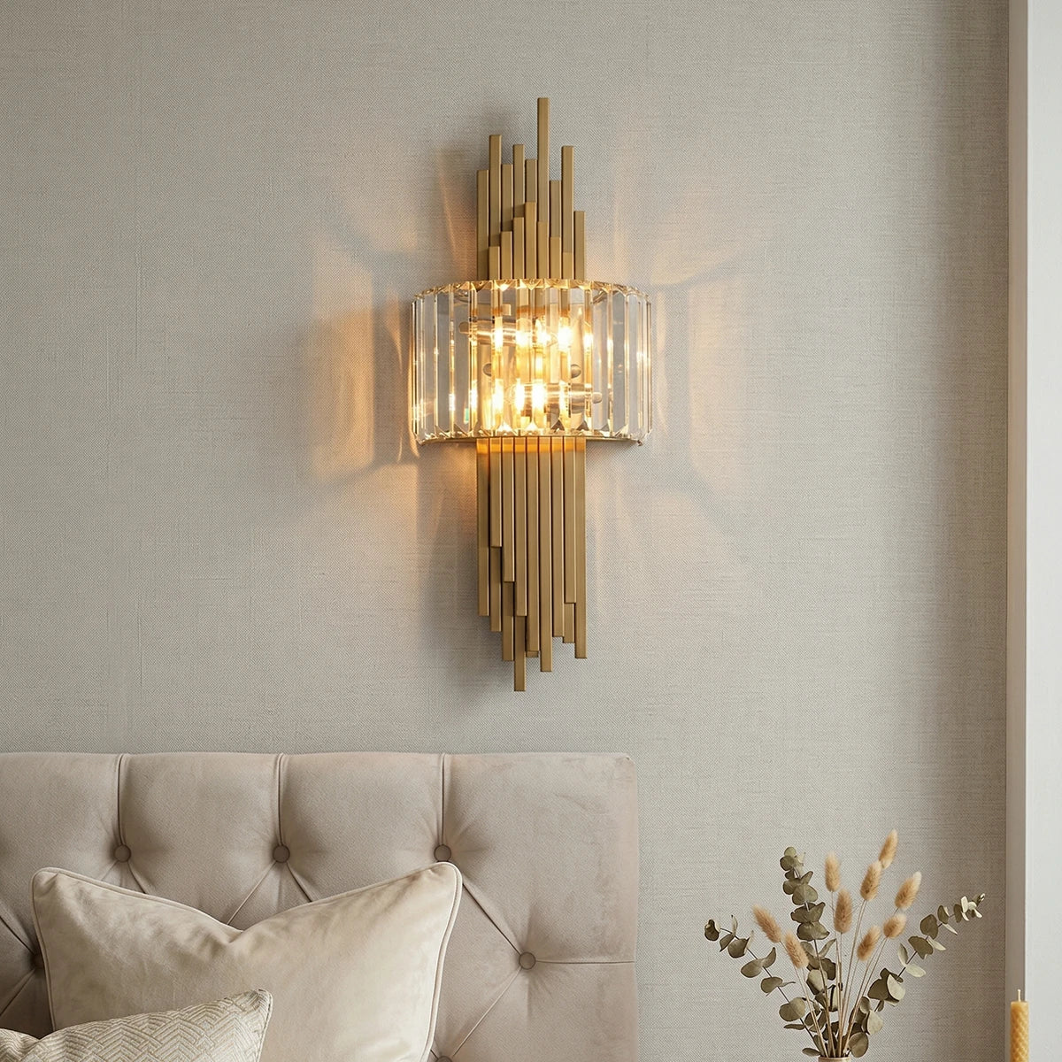 Eudora Crystal Wall Lamp - Image 2