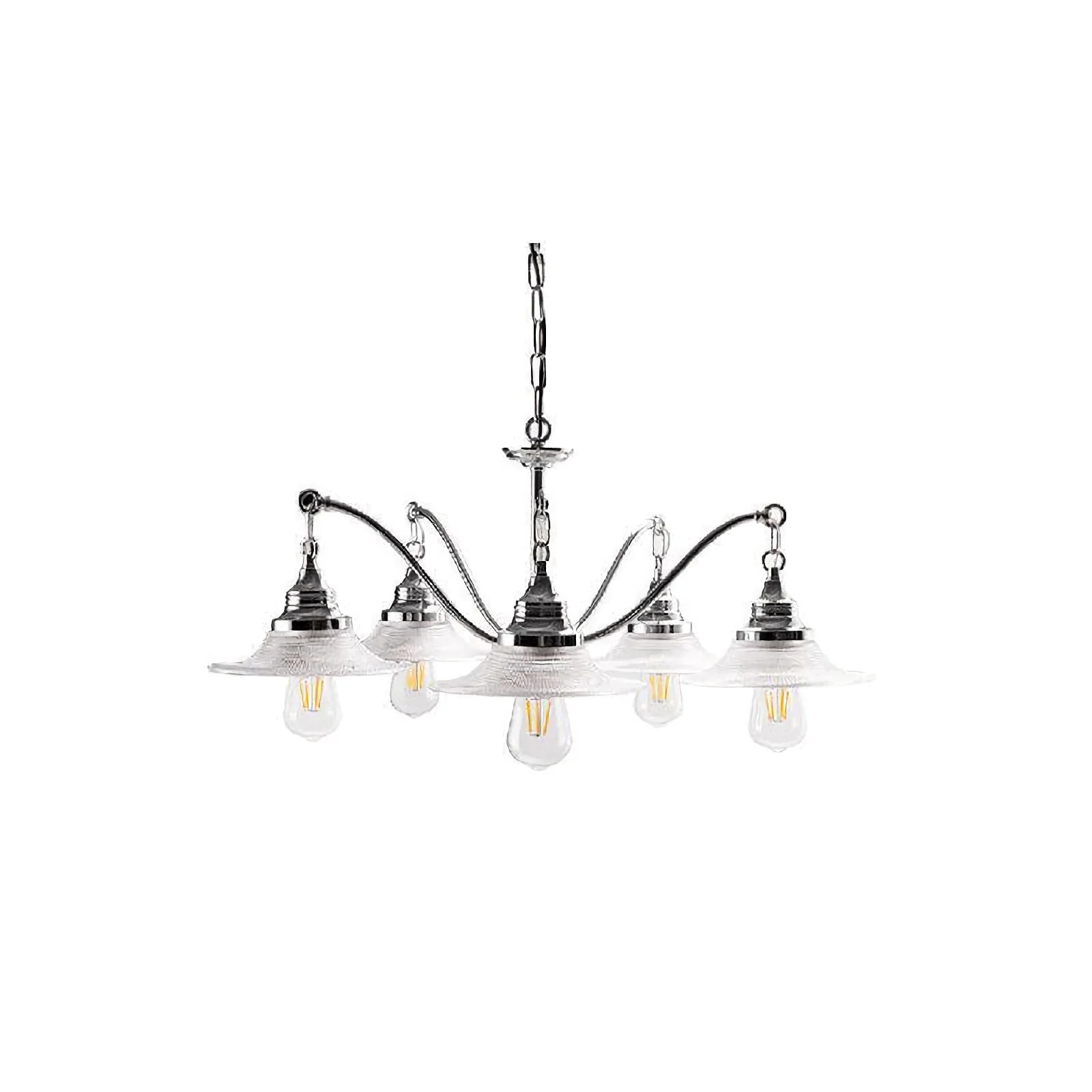 Farmhouse Glass Chandelier - Image 21