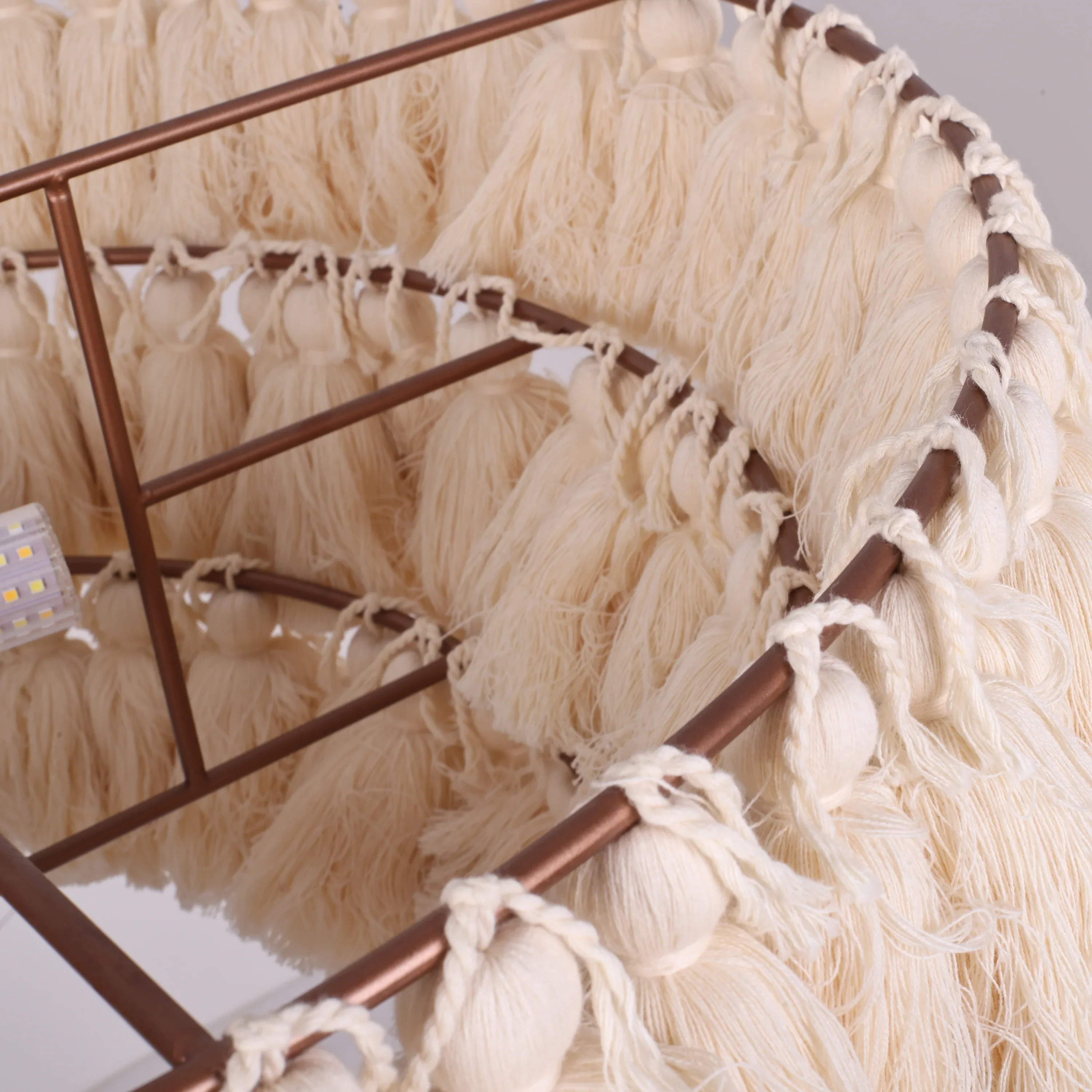 Fela Fabric Tassel Chandelier - Image 23