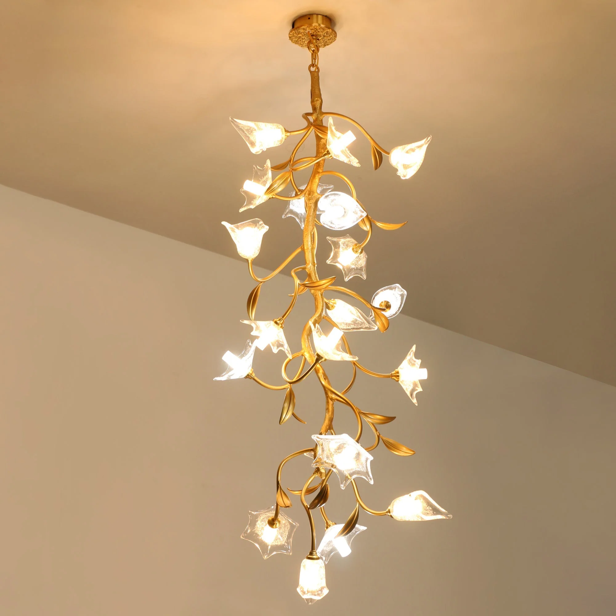 Flower Craftsman Chandelier - Image 2