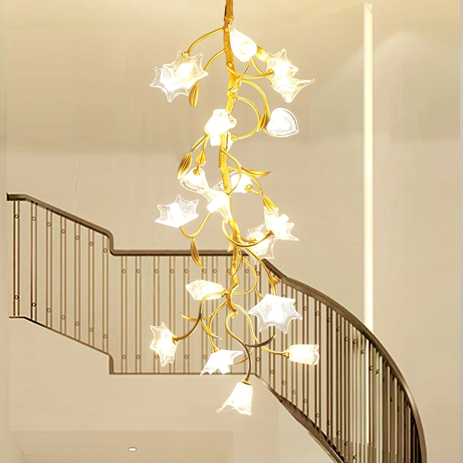Flower Craftsman Chandelier - Image 8