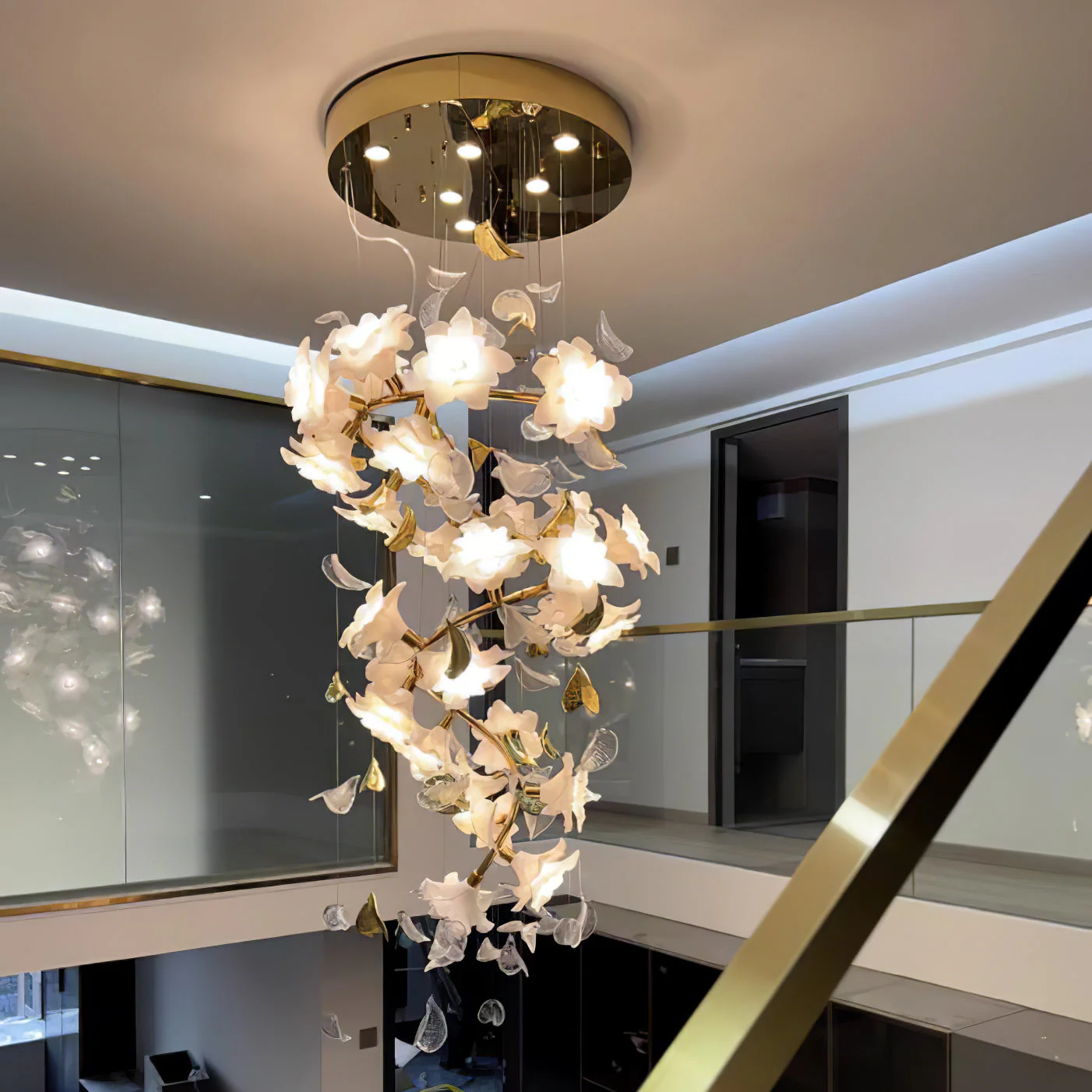 Flying Flowers Fluttering Chandelier - Image 25