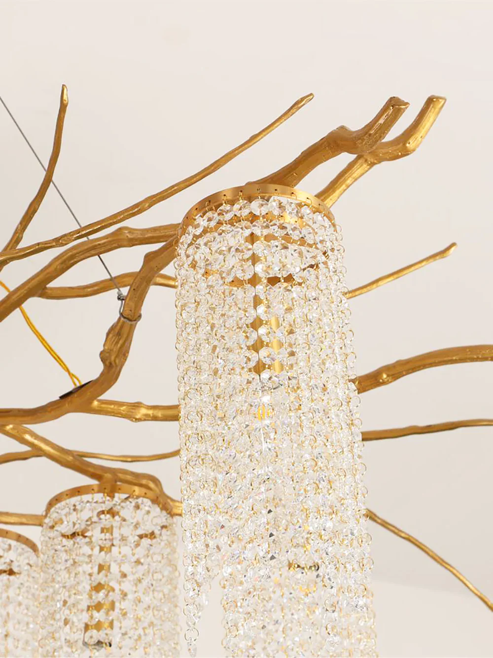 Forest Dawn Brass Chandelier - Image 12