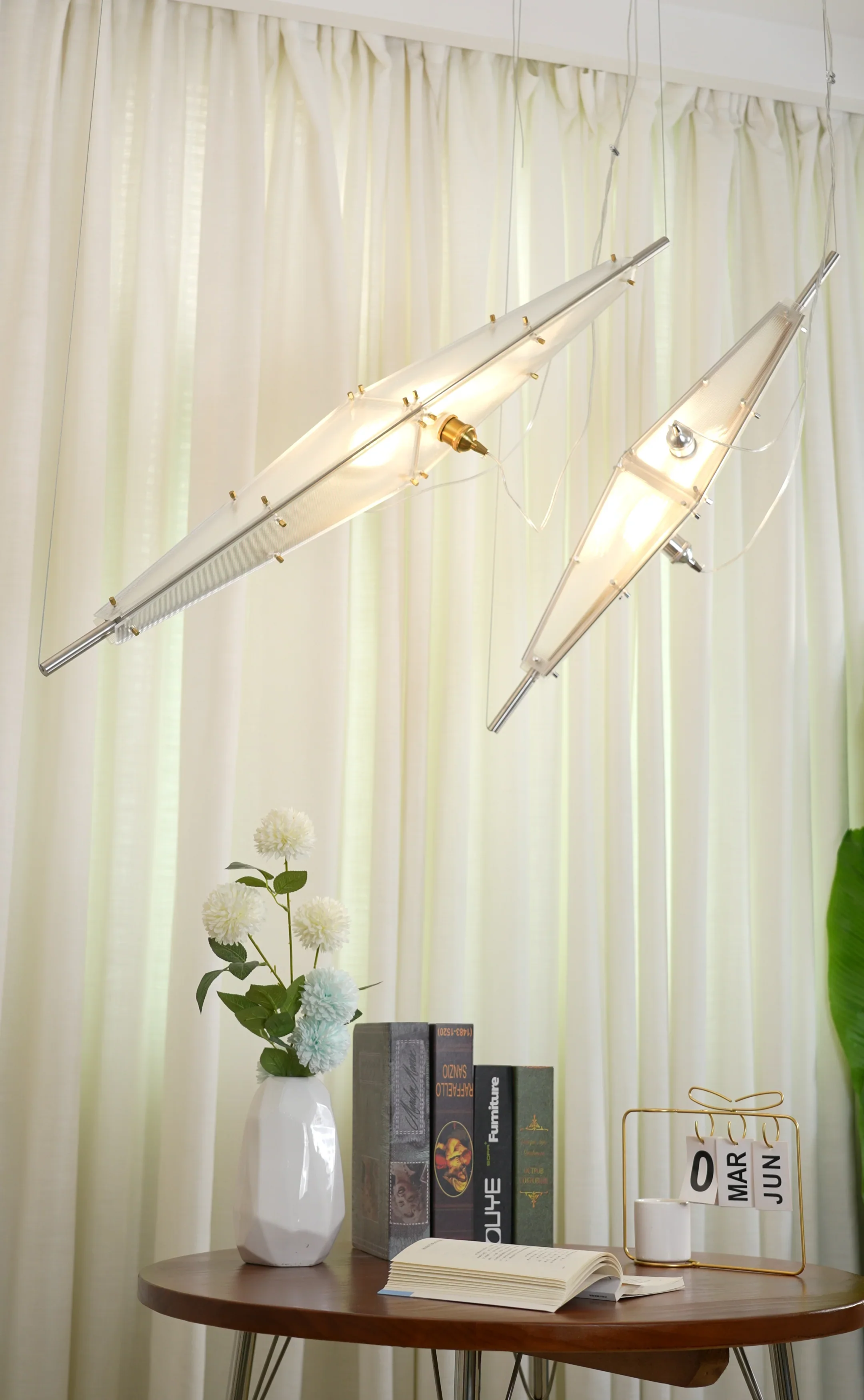 Fragment Modern Acrylic Pendant Lamp - Image 3