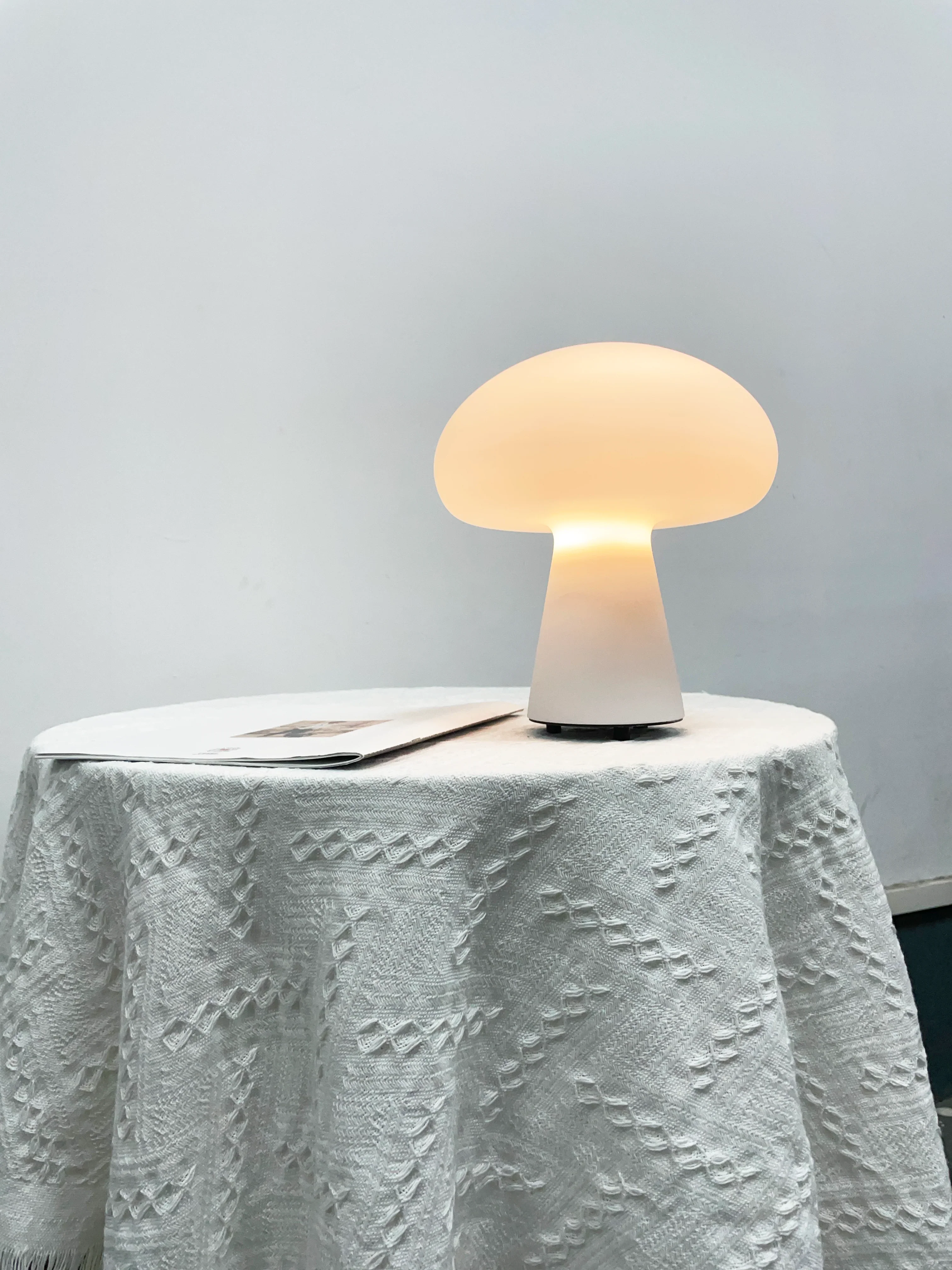 Frosted Glass Obello Table Lamp - Image 11
