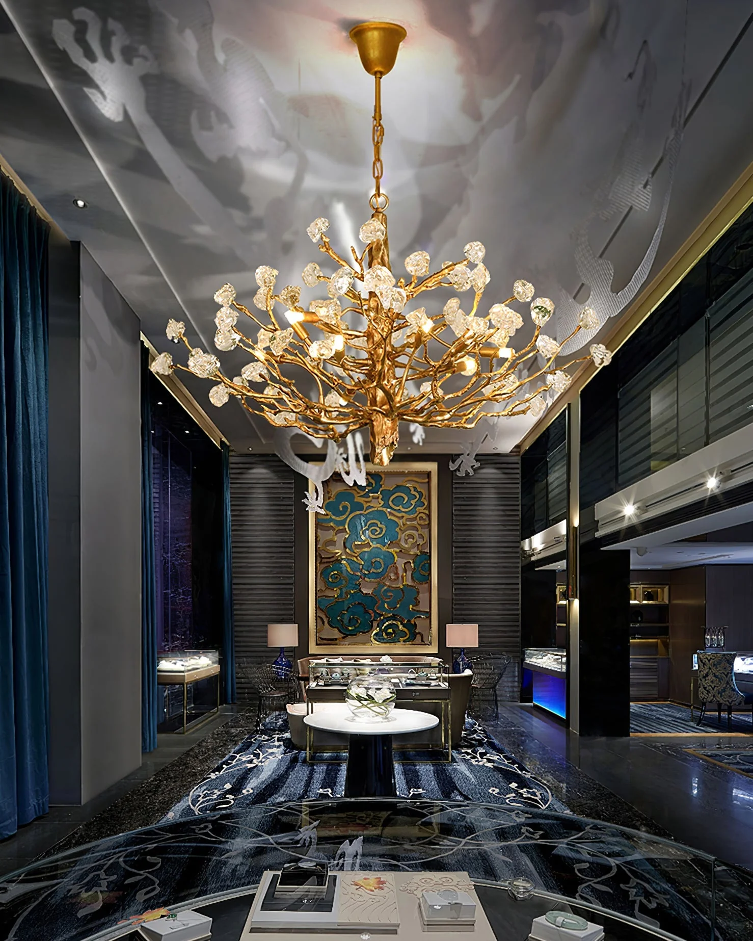 Gemstone Branch Chandelier - Image 3