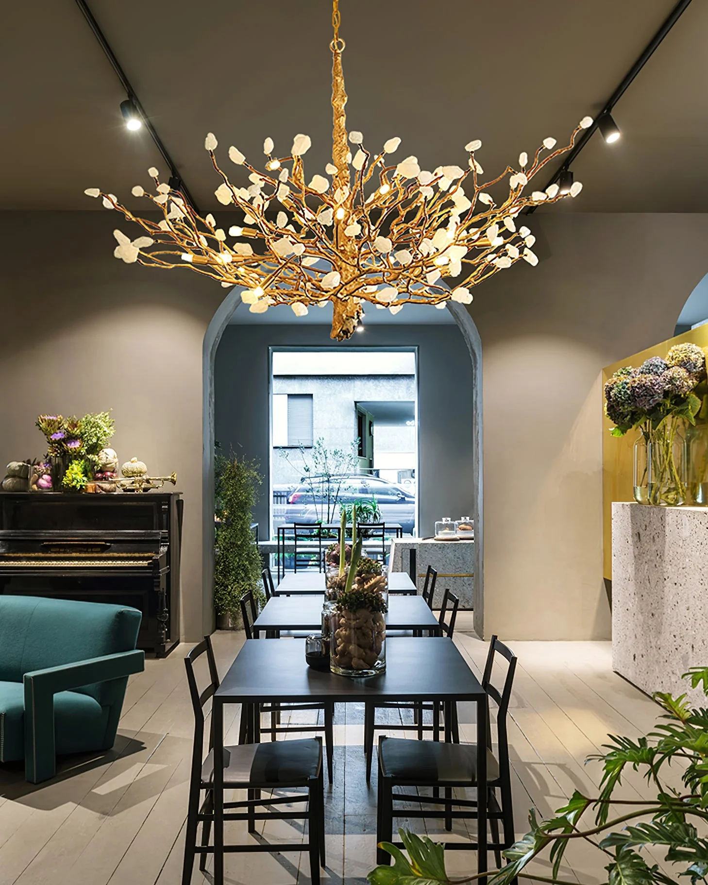 Gemstone Branch Chandelier - Image 4