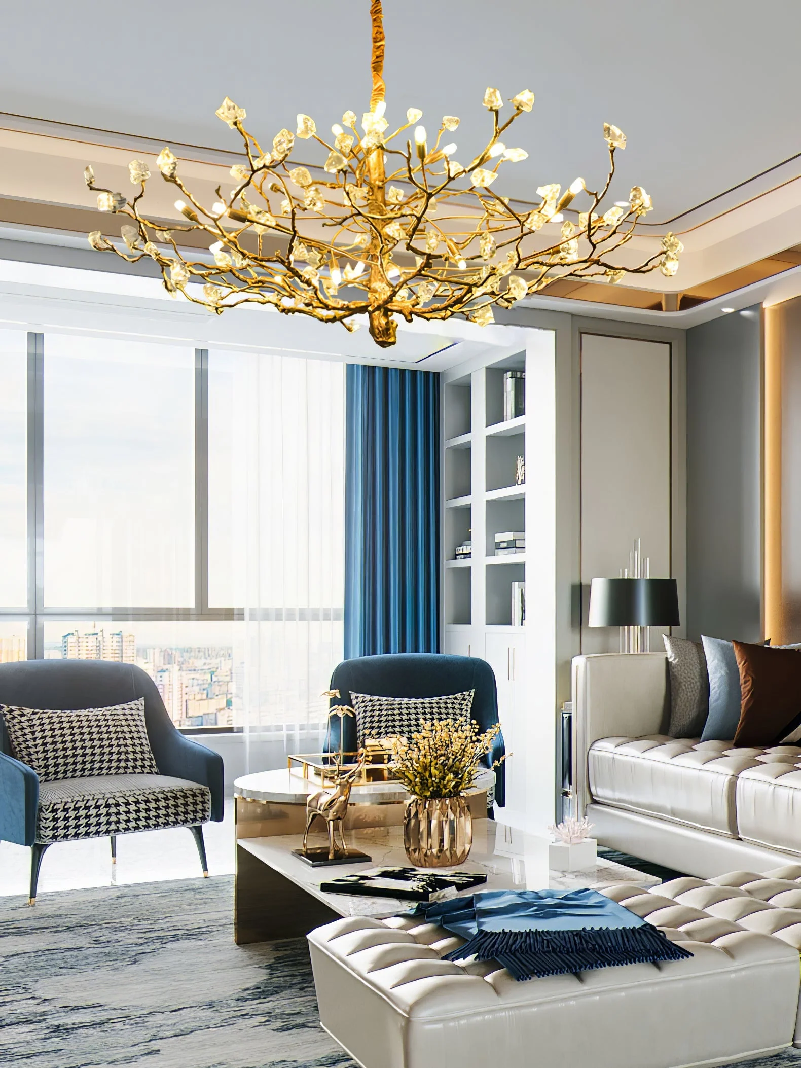 Gemstone Branch Chandelier - Image 5