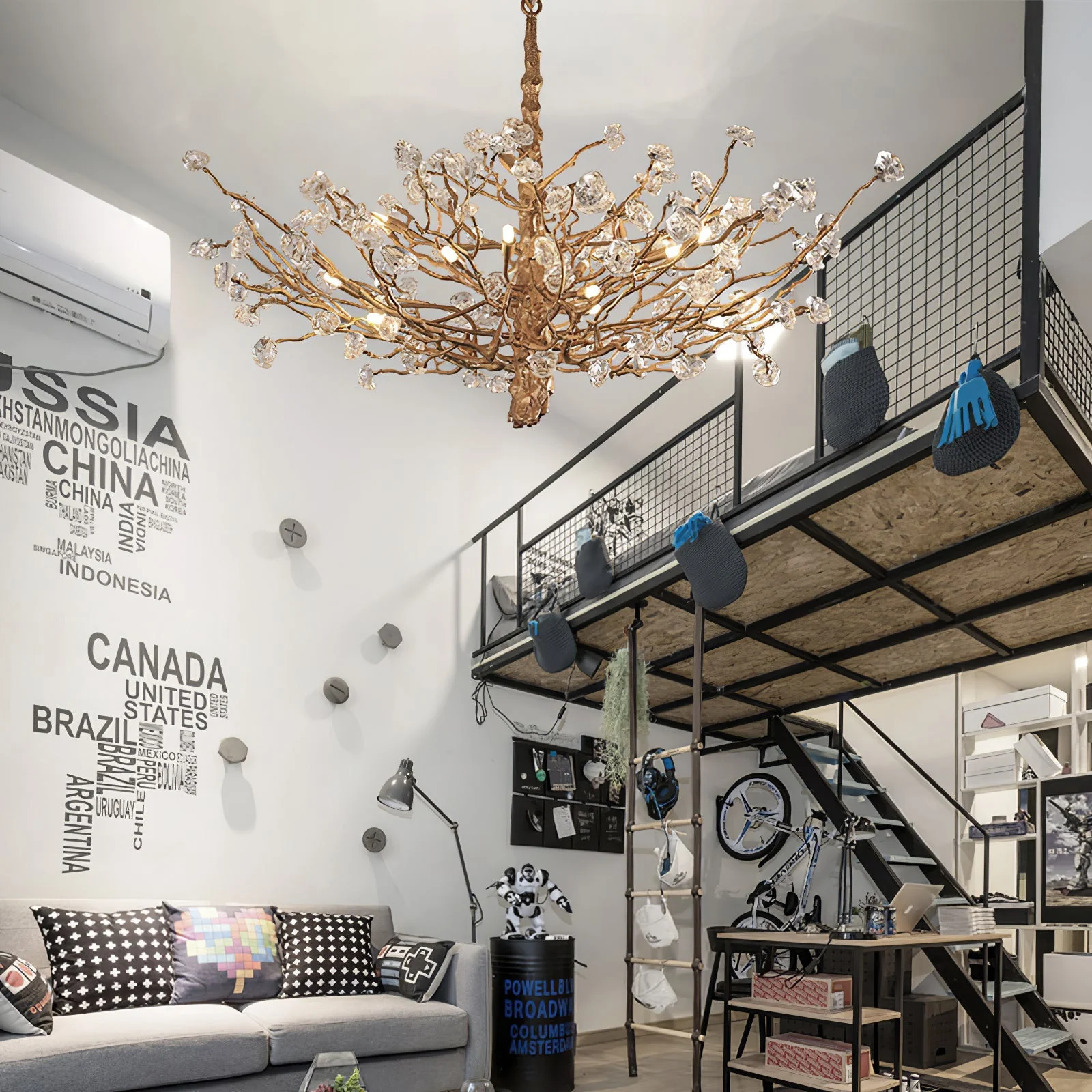Gemstone Branch Chandelier - Image 9