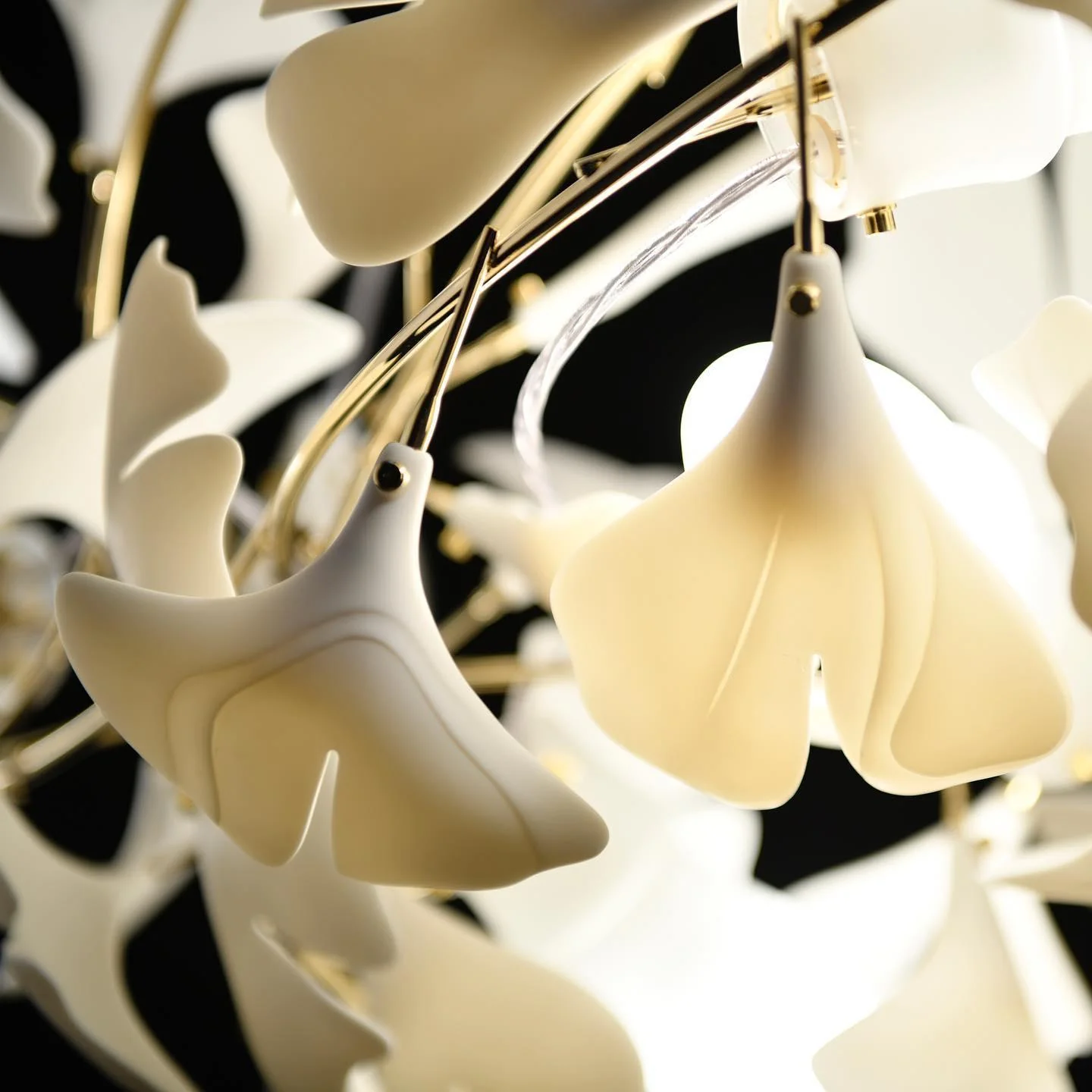 Gingko Ceramic Chandelier A - Image 34