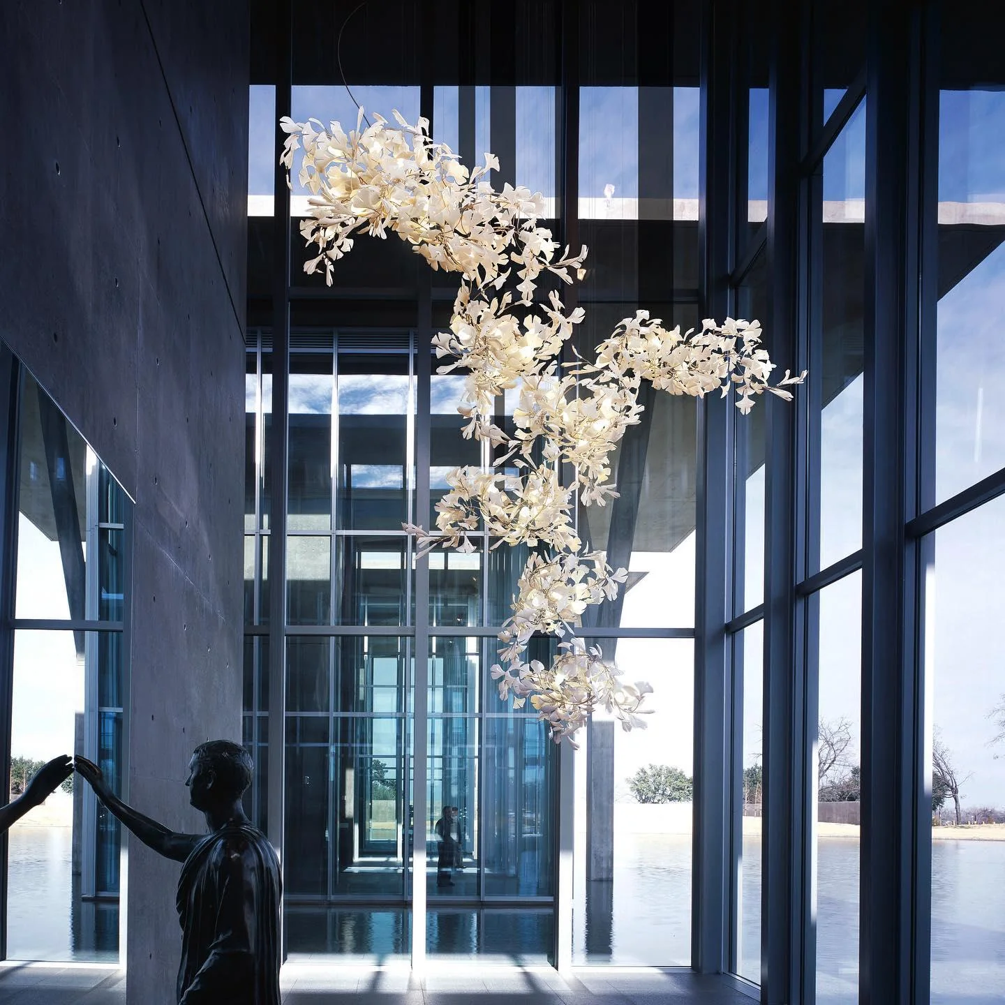 Gingko Ceramic Chandelier A - Image 39