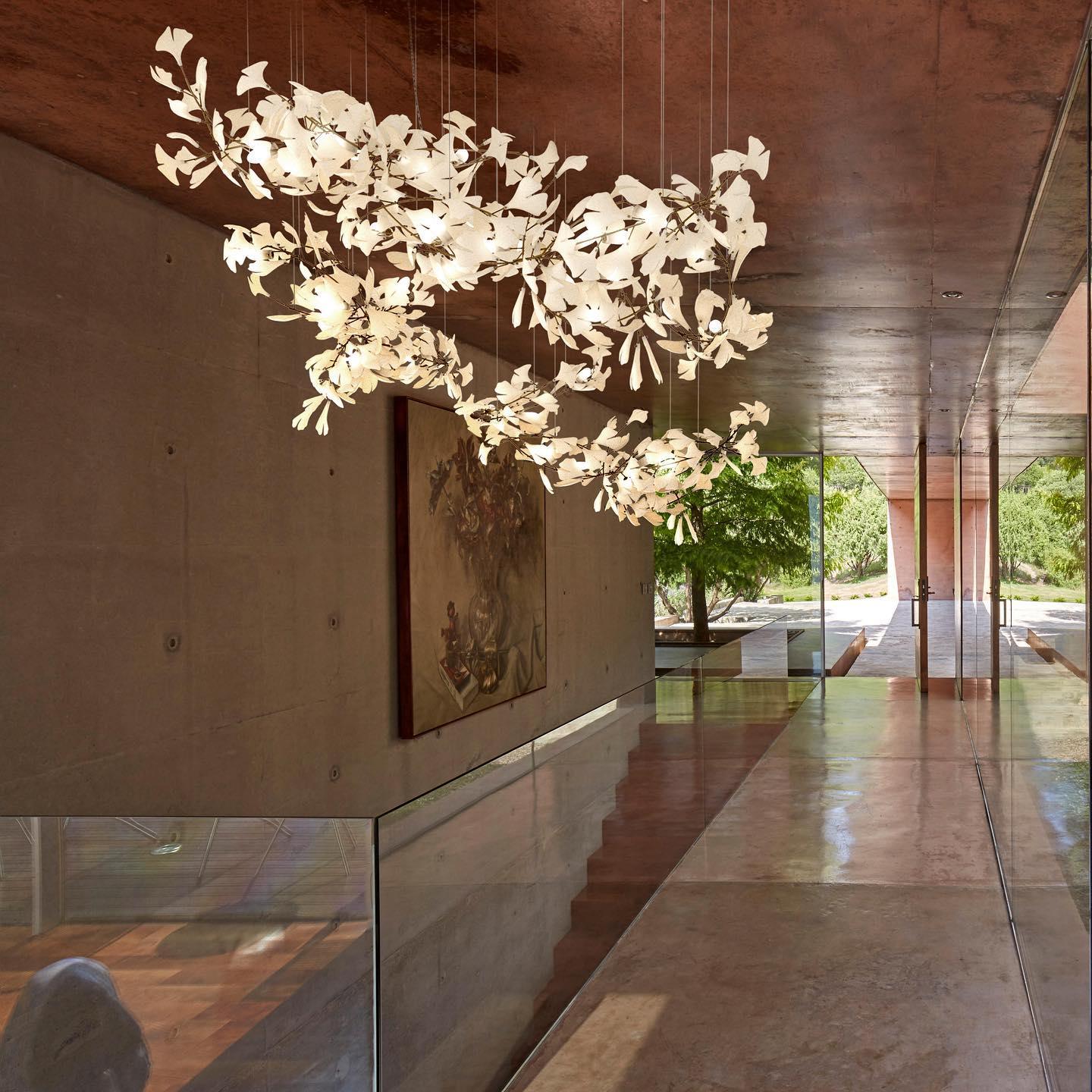 Gingko Ceramic Chandelier A - Image 42