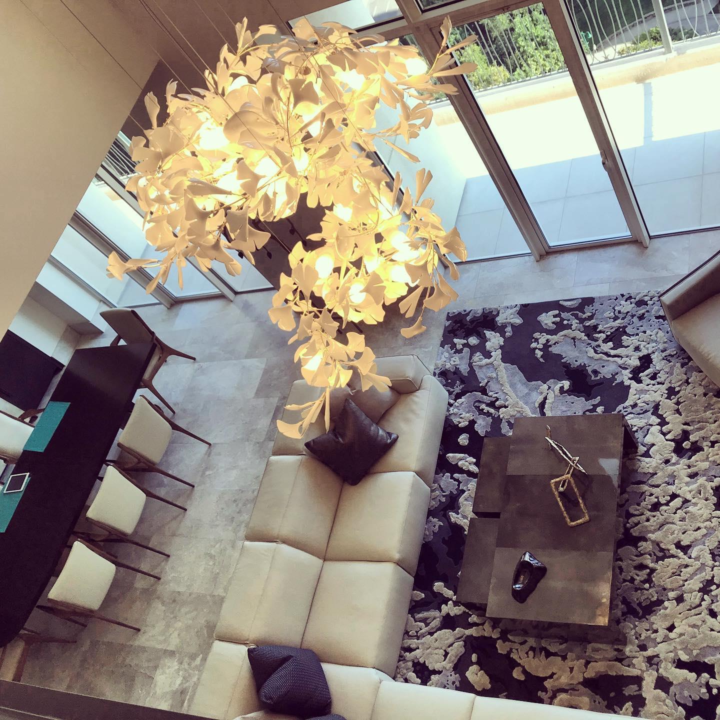 Gingko Ceramic Chandelier A - Image 43