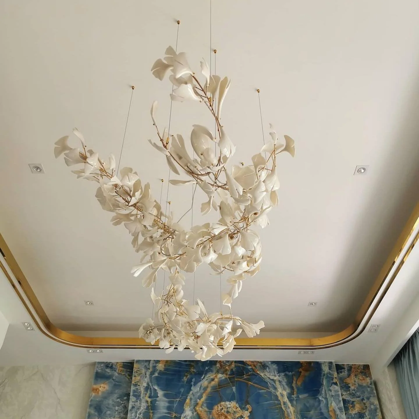 Gingko Ceramic Chandelier A - Image 52