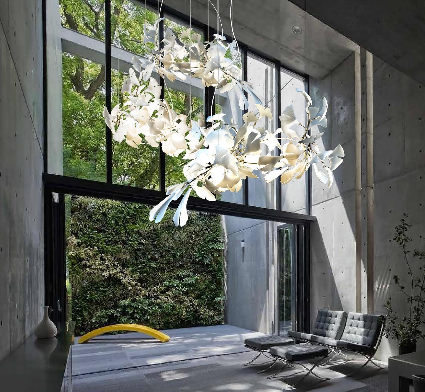 Gingko Ceramic Chandelier A - Image 7