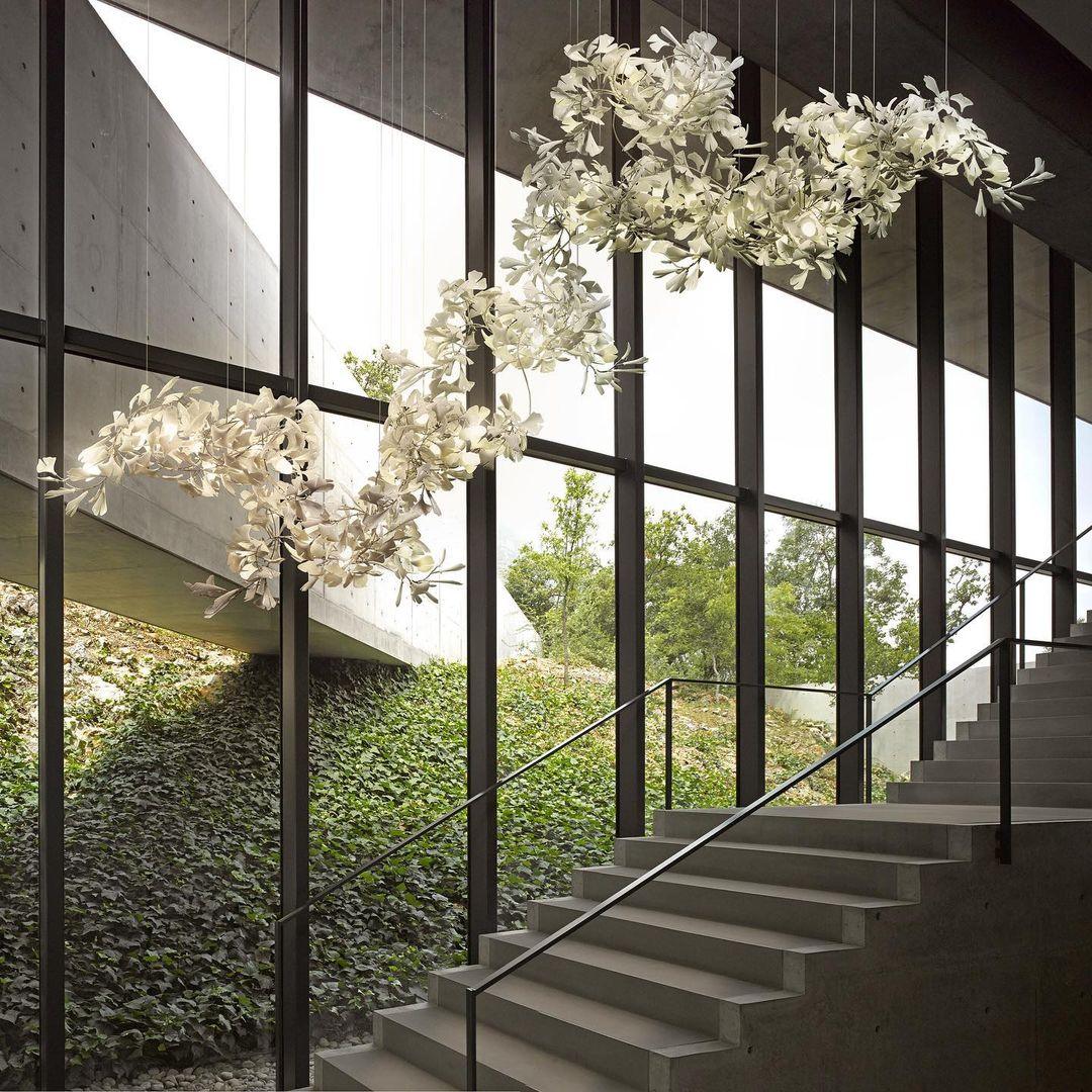 Gingko Ceramic Chandelier C - Image 21