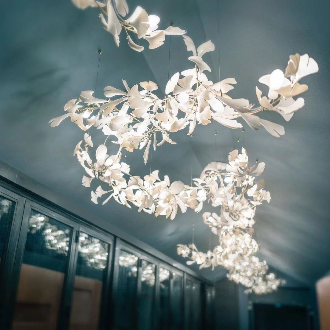 Gingko Ceramic Chandelier C - Image 25