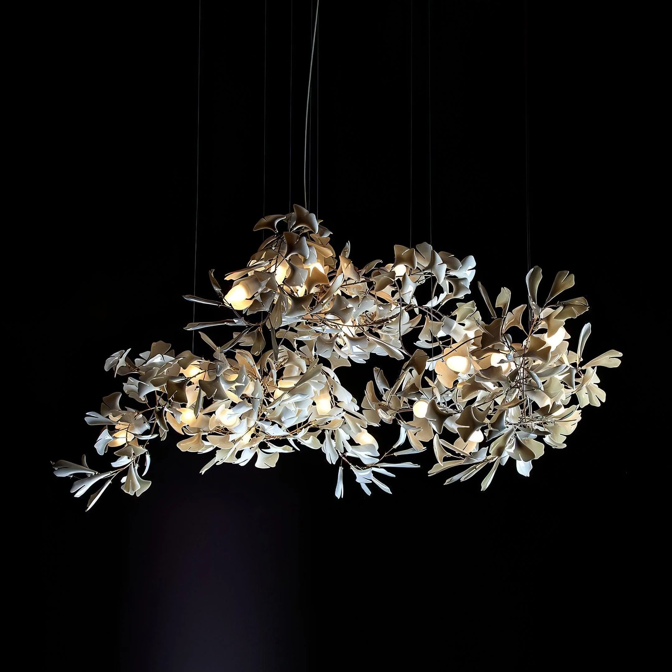 Gingko Ceramic Chandelier C - Image 31