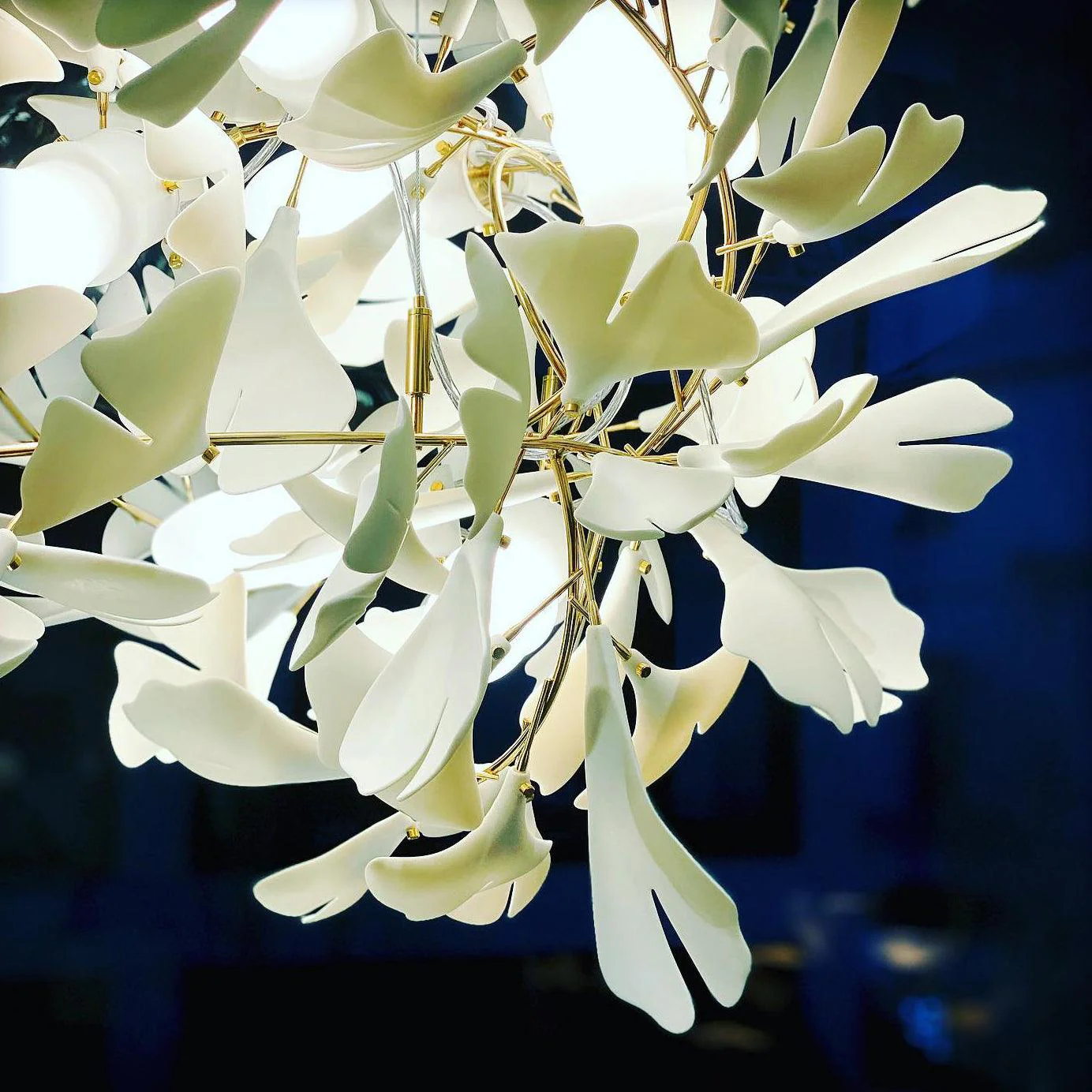 Gingko Ceramic Chandelier F - Image 10