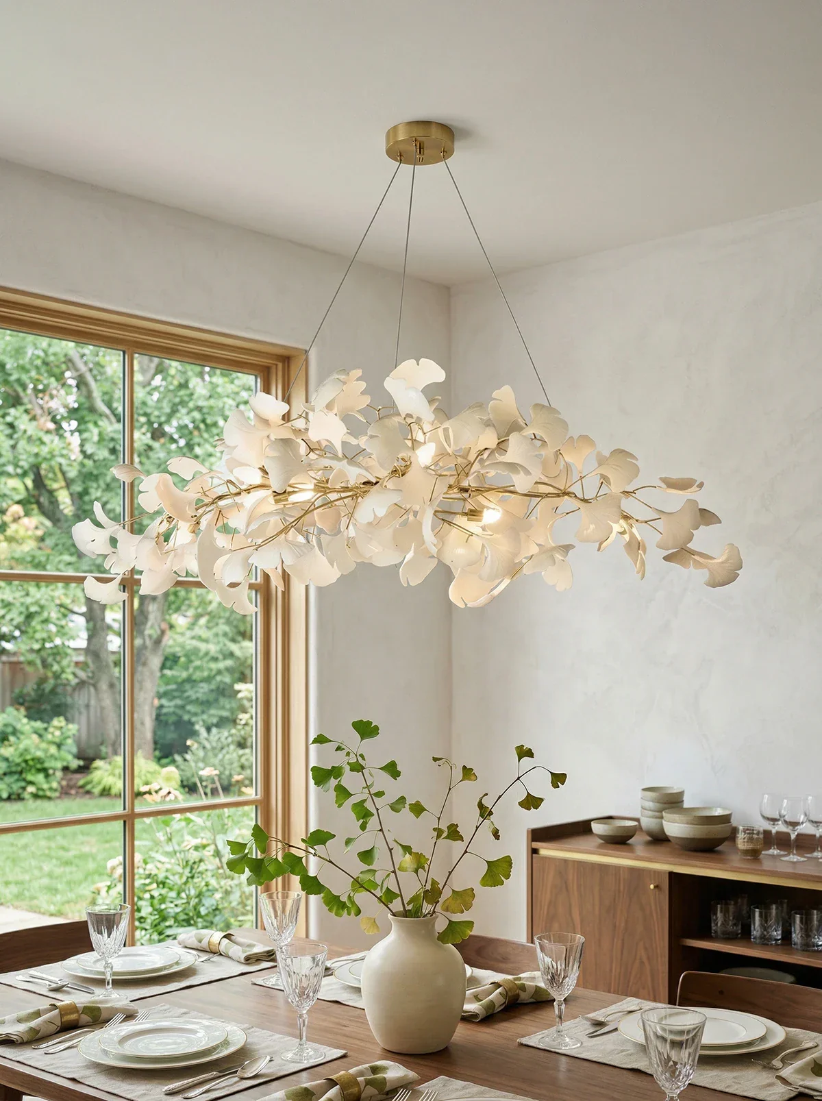 Gingko Ceramic Chandelier N - Image 2
