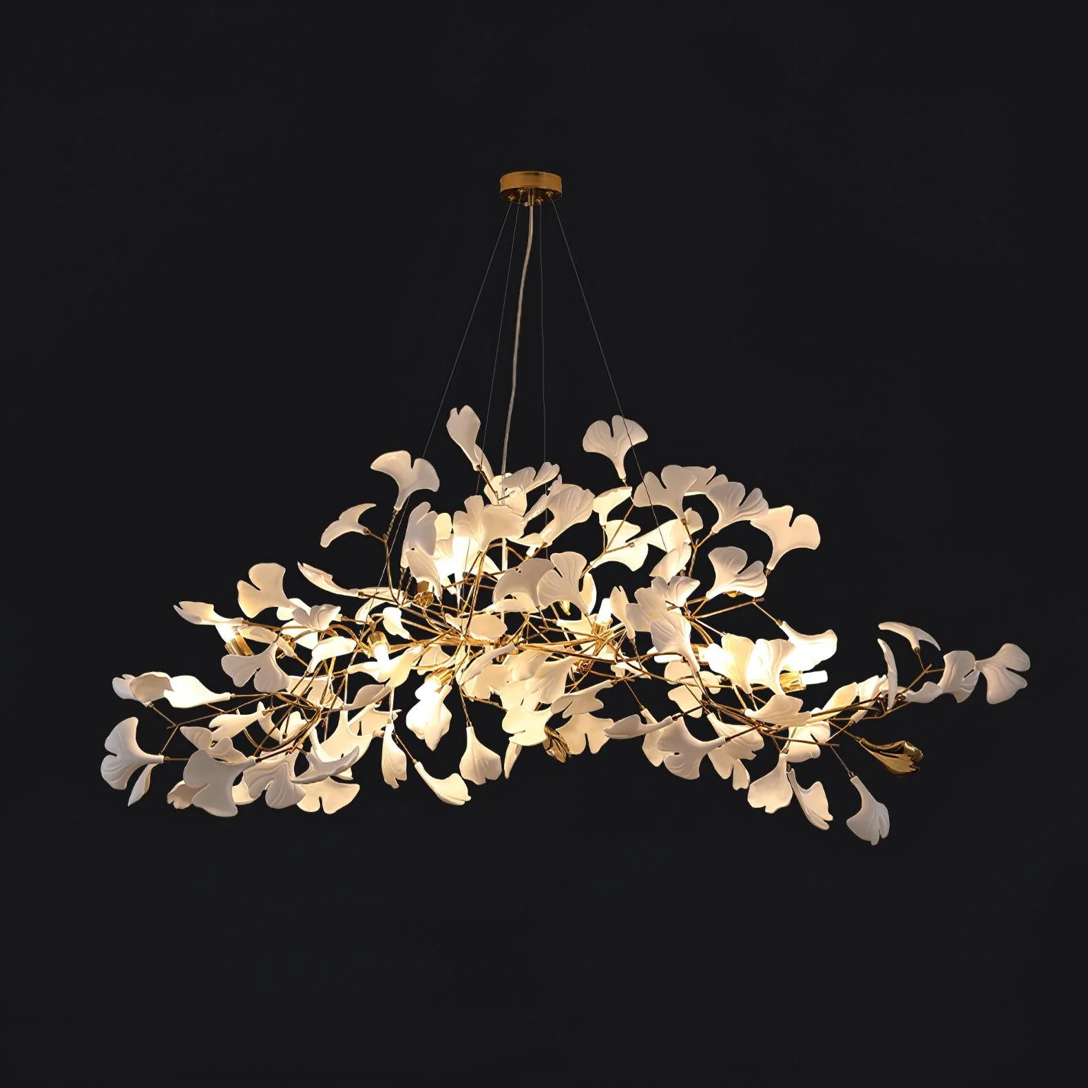 Gingko Ceramic Chandelier N - Image 9