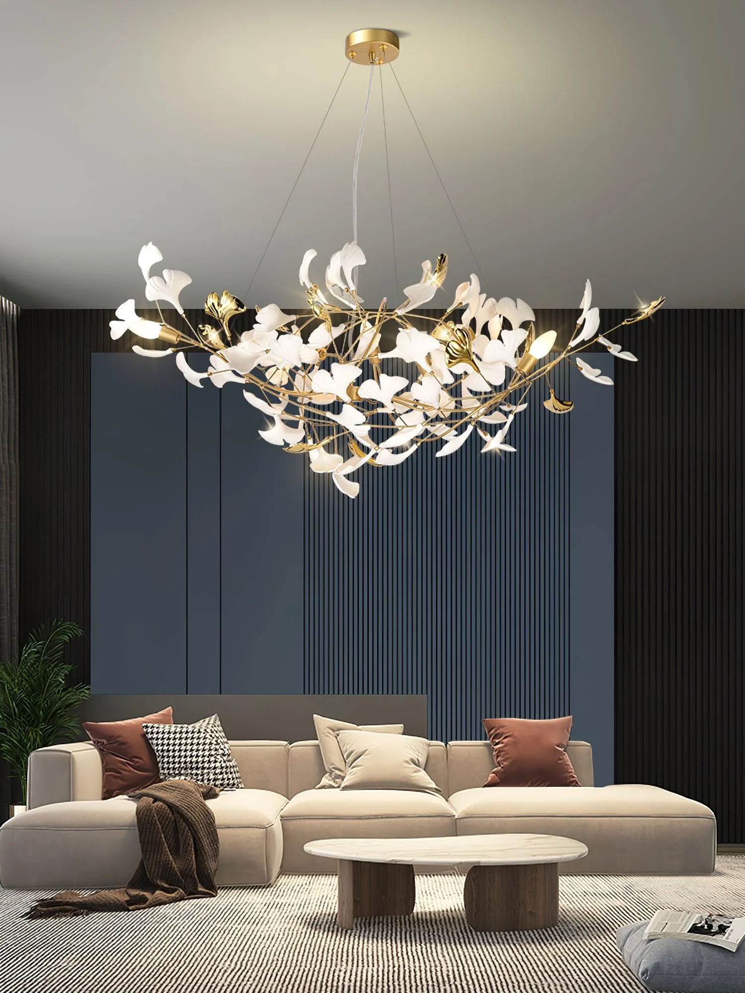 Gingko Ceramic Chandelier S - Image 10