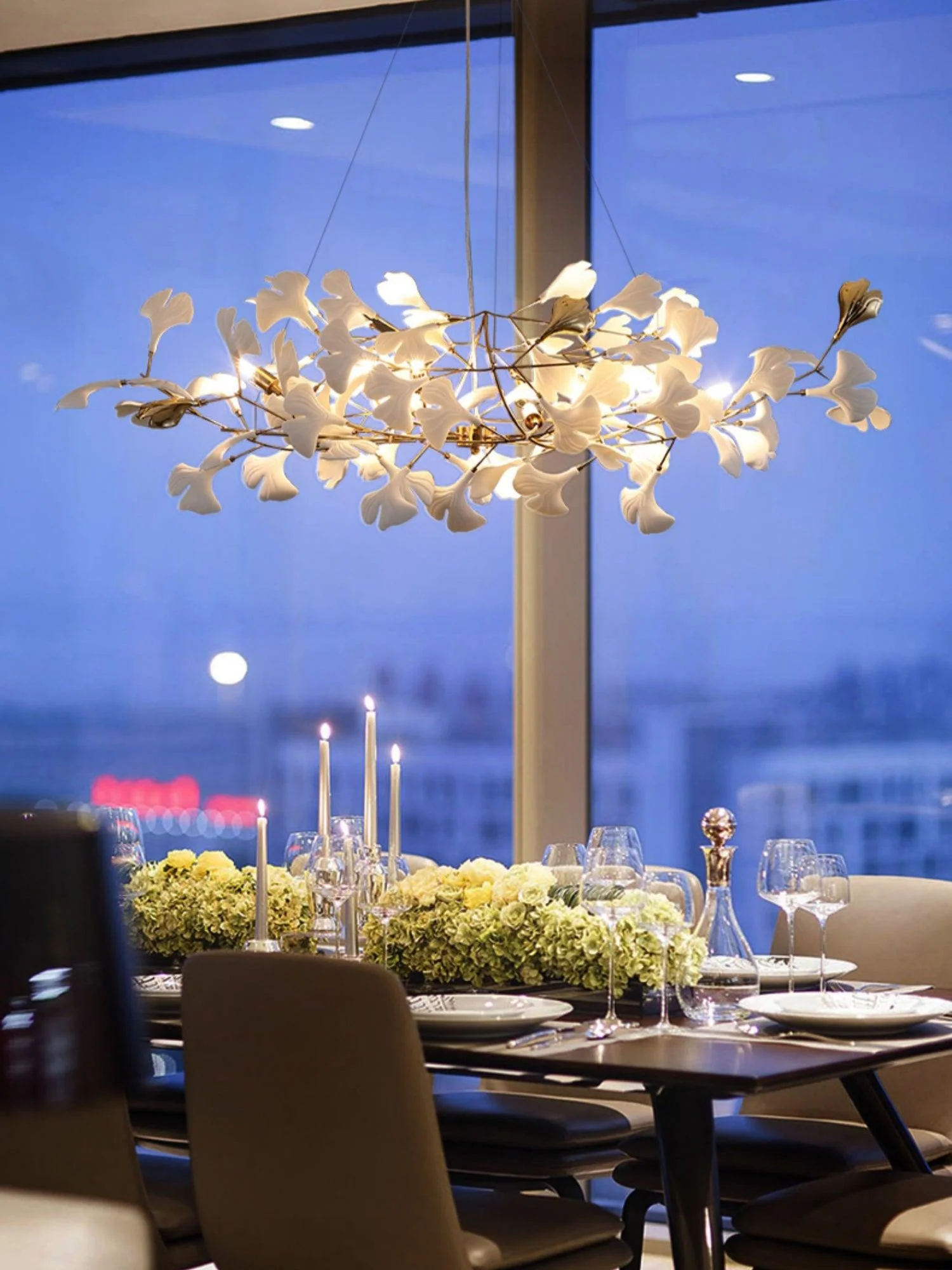 Gingko Ceramic Chandelier S - Image 11