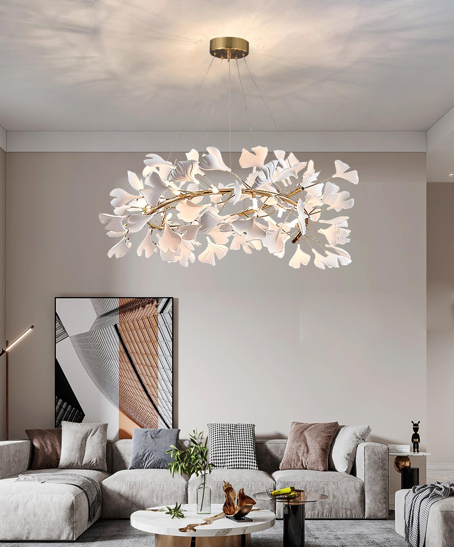 Gingko Ceramic Chandelier U - Image 20