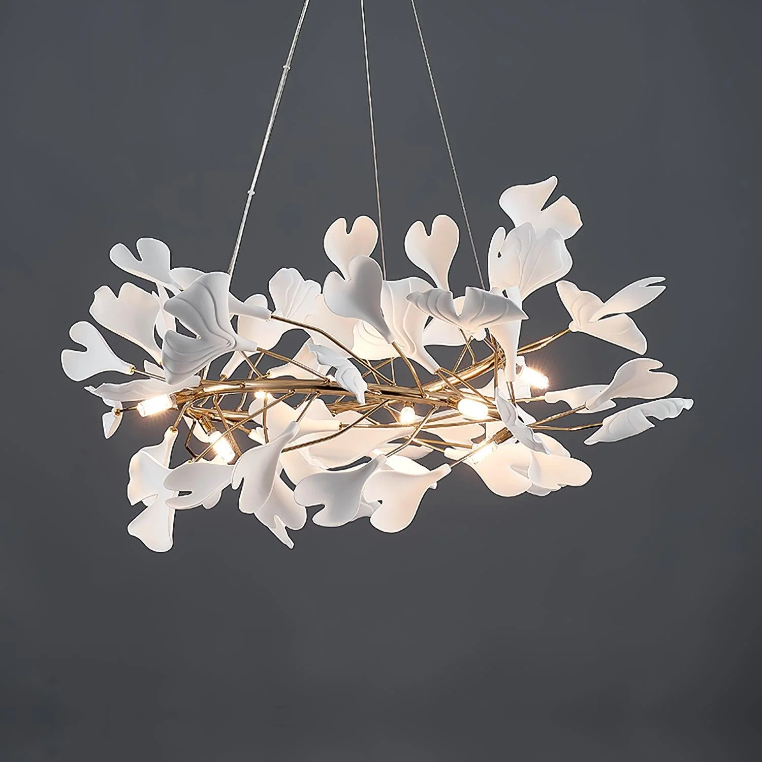 Gingko Ceramic Chandelier U - Image 28