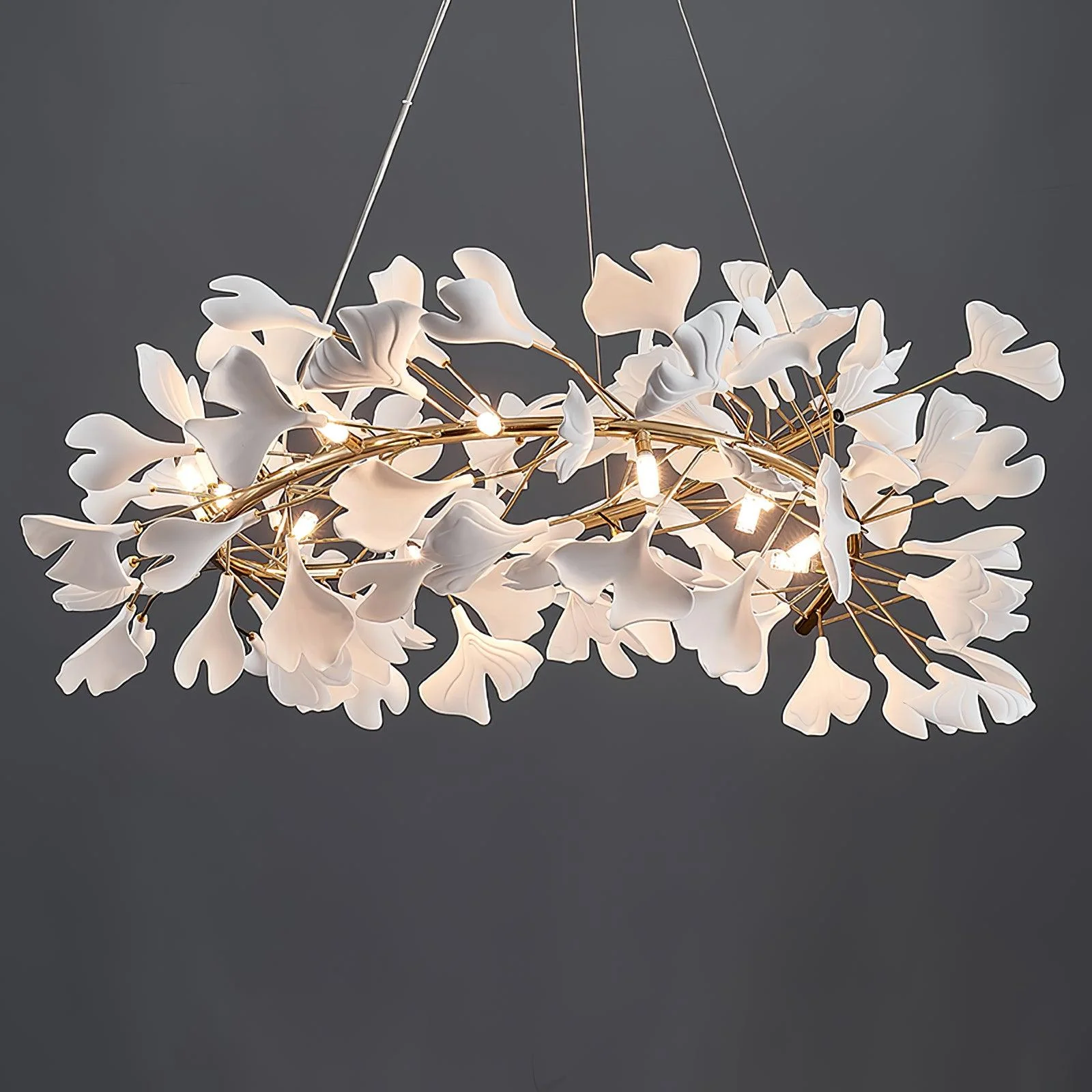 Gingko Ceramic Chandelier U - Image 30