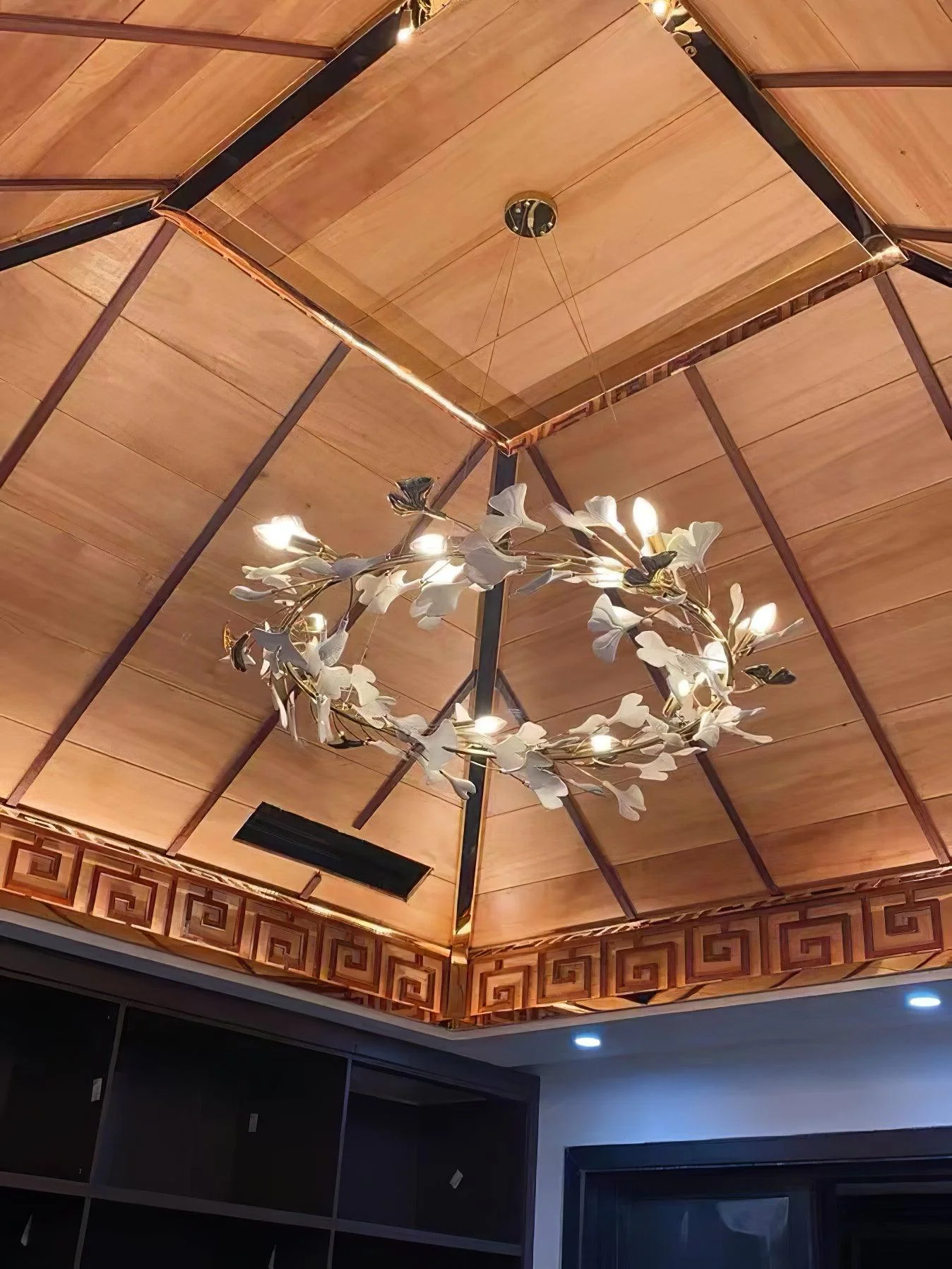 Gingko Ceramic Chandelier U - Image 33