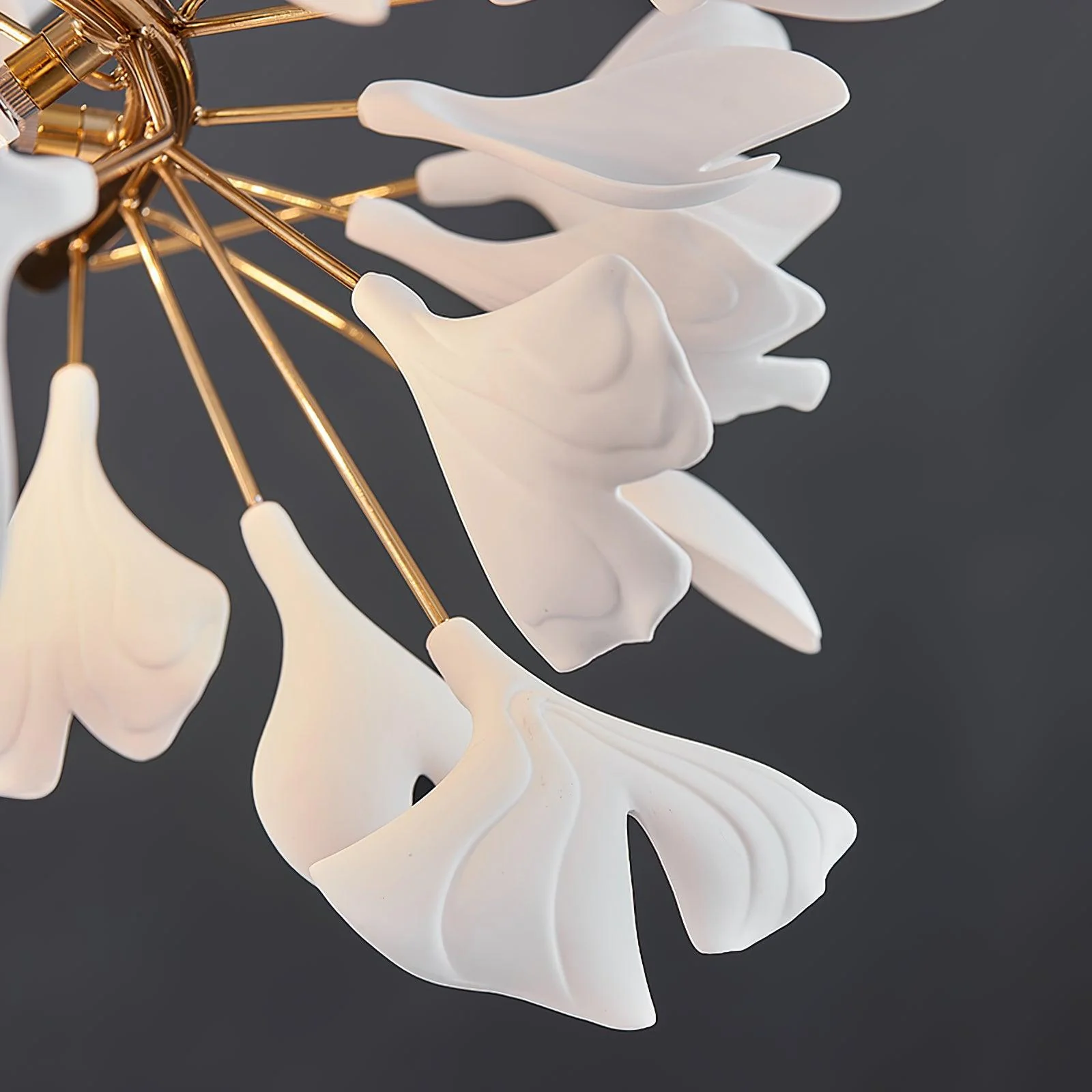 Gingko Ceramic Chandelier U - Image 36