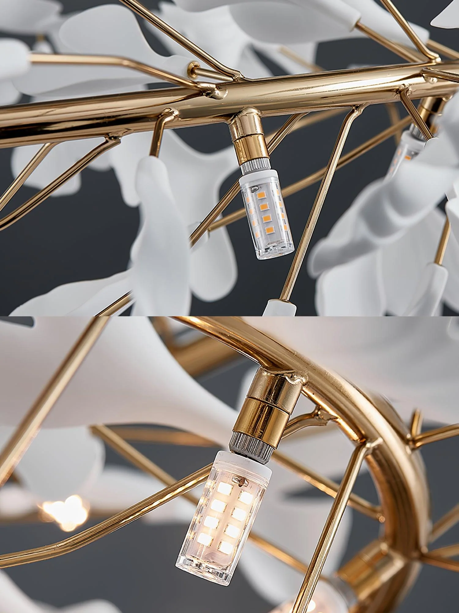 Gingko Ceramic Chandelier U - Image 40
