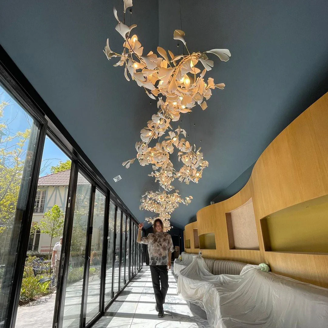 Gingko Combination Chandelier - Image 12