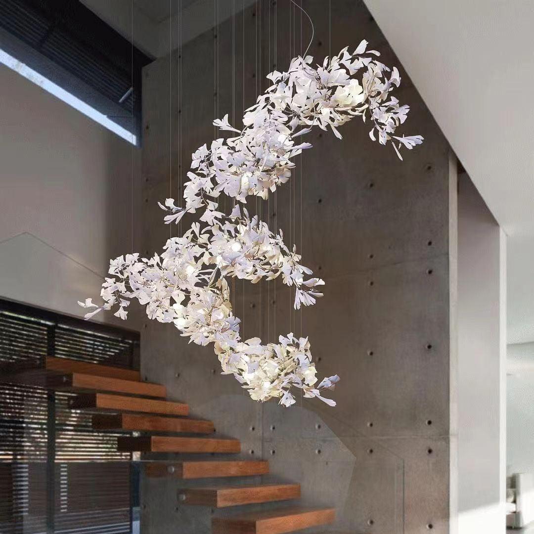 Gingko Combination Chandelier - Image 14