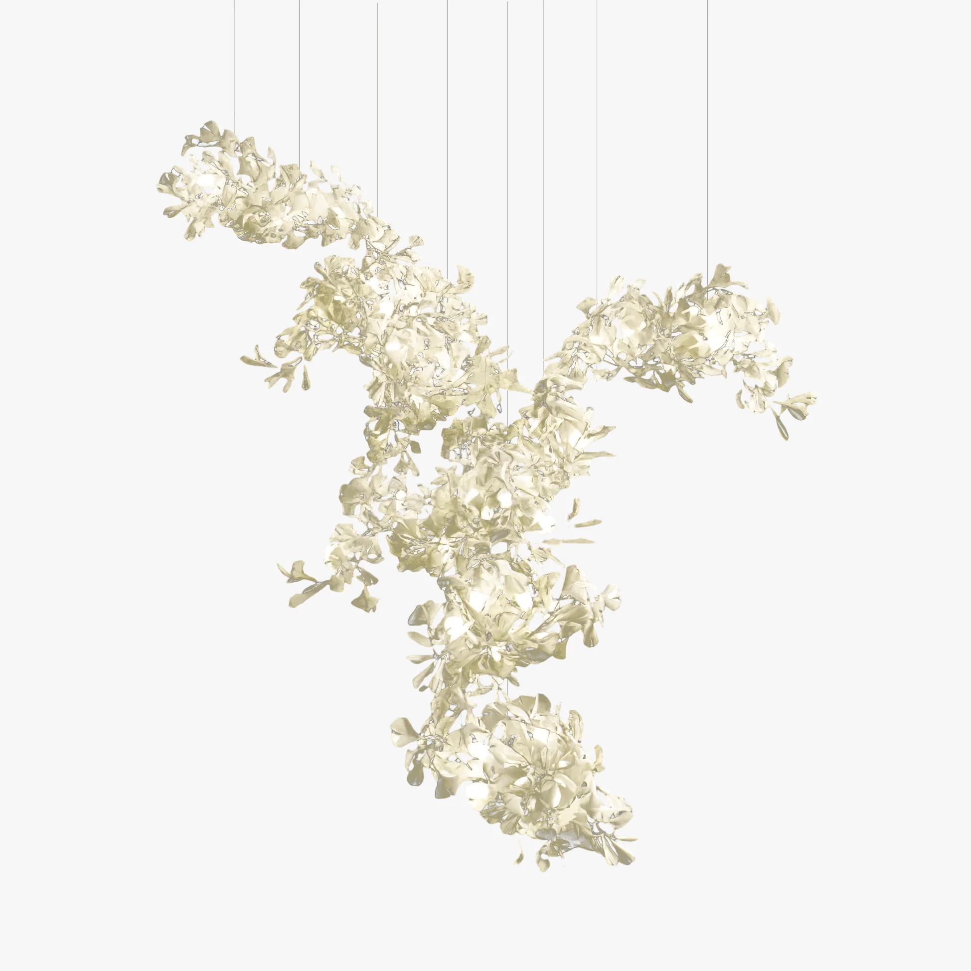 Gingko Combination Chandelier - Image 20