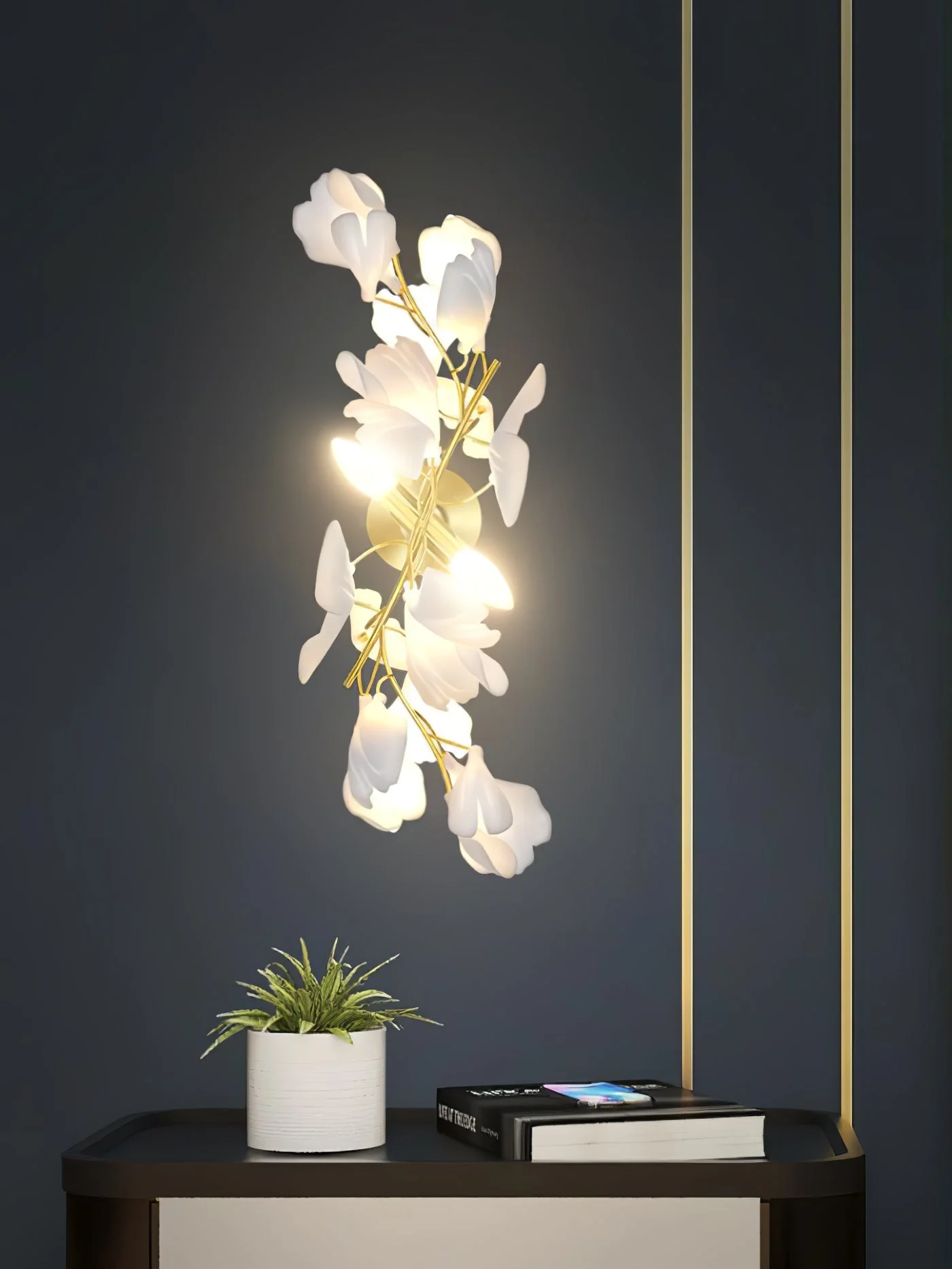 Gingko Flowers Wall Lamp - Image 6