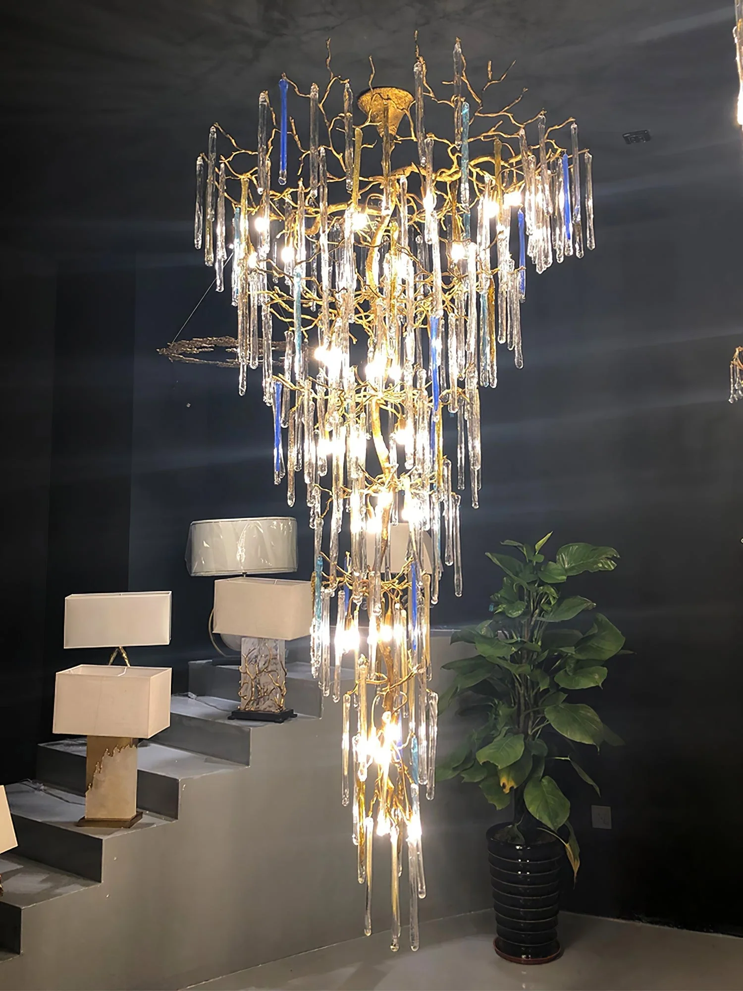 Glamour Glaze Chandelier - Image 3