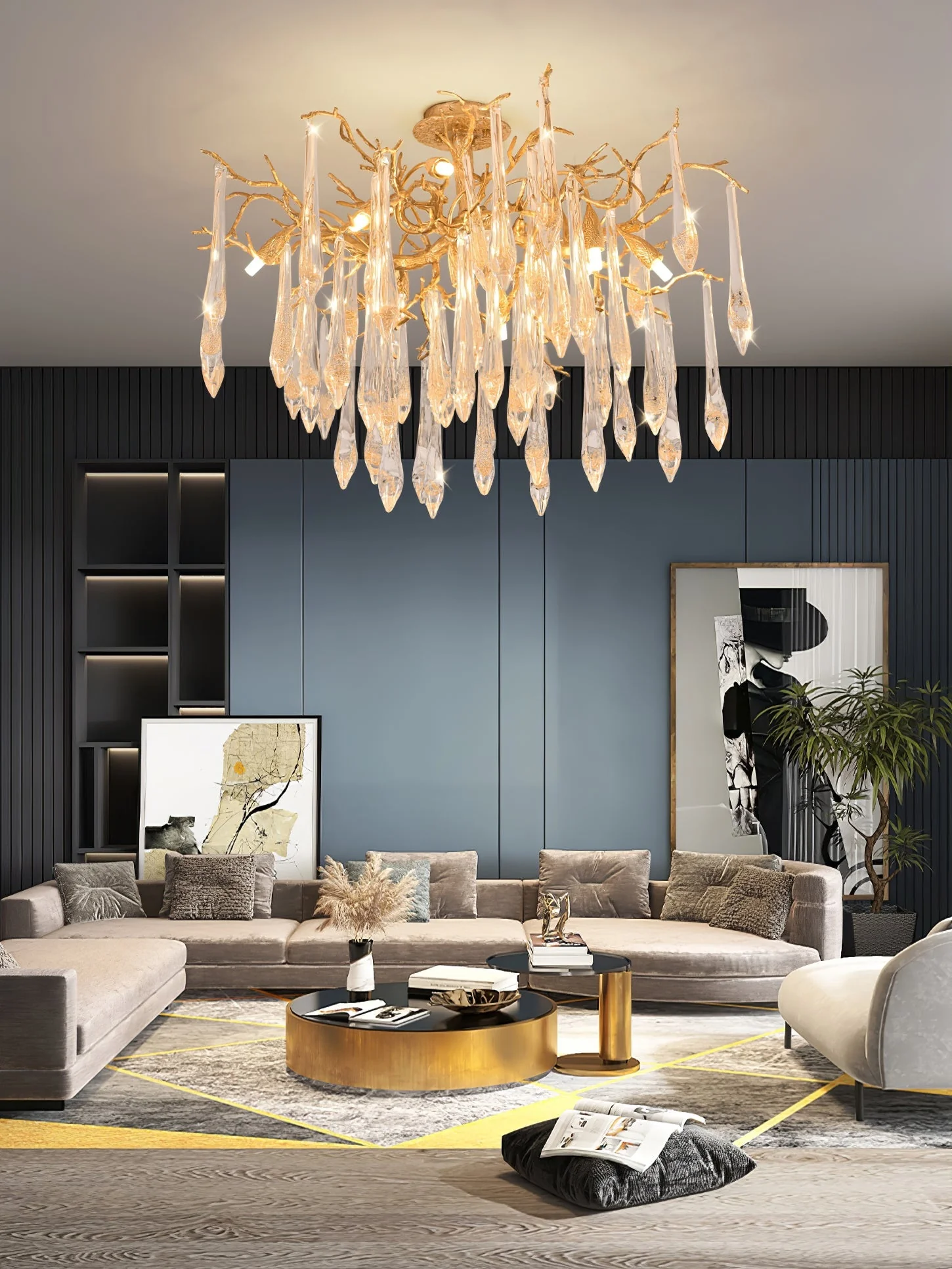 Glamour Glaze Chandelier - Image 4