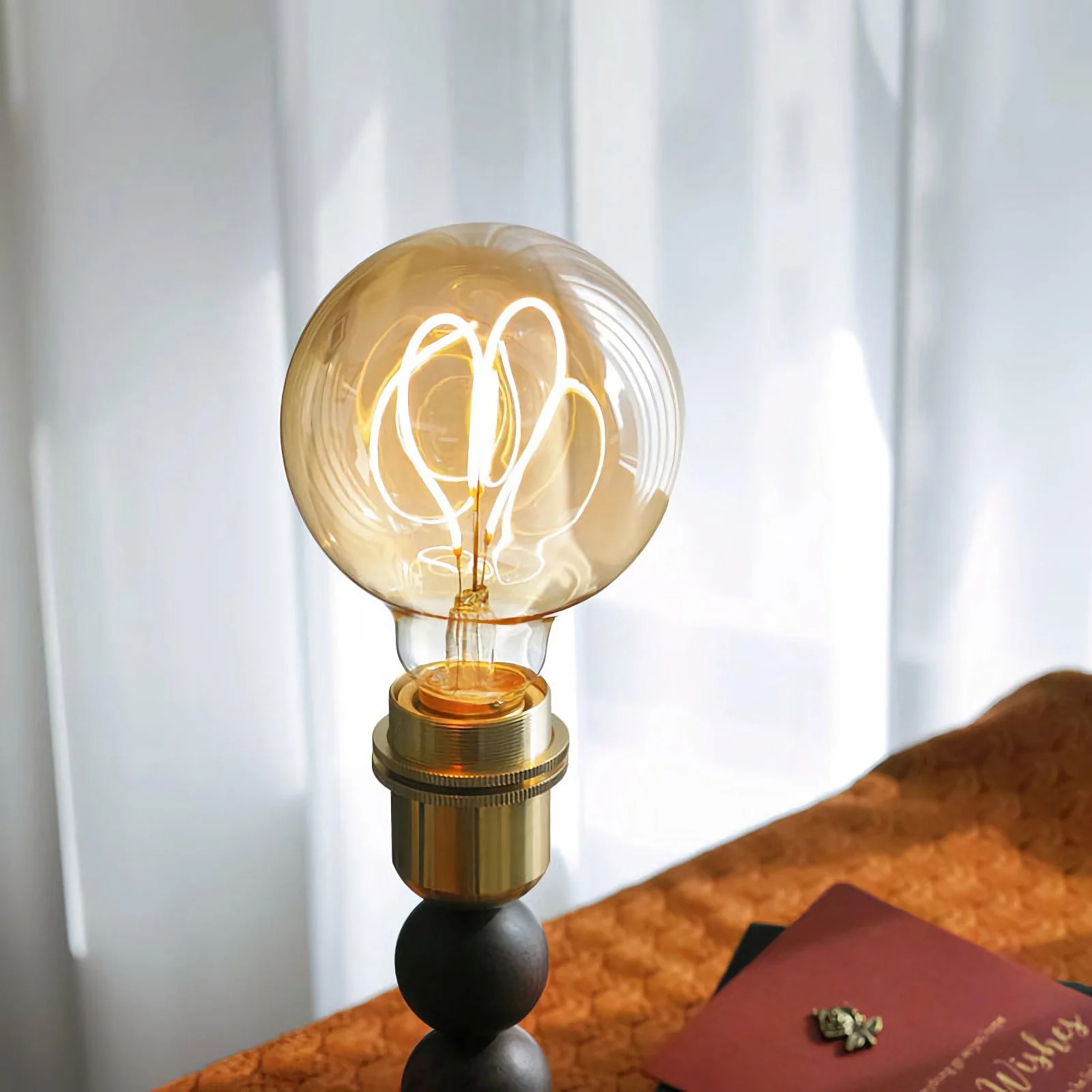 Glass Ball Table Lamp - Image 10